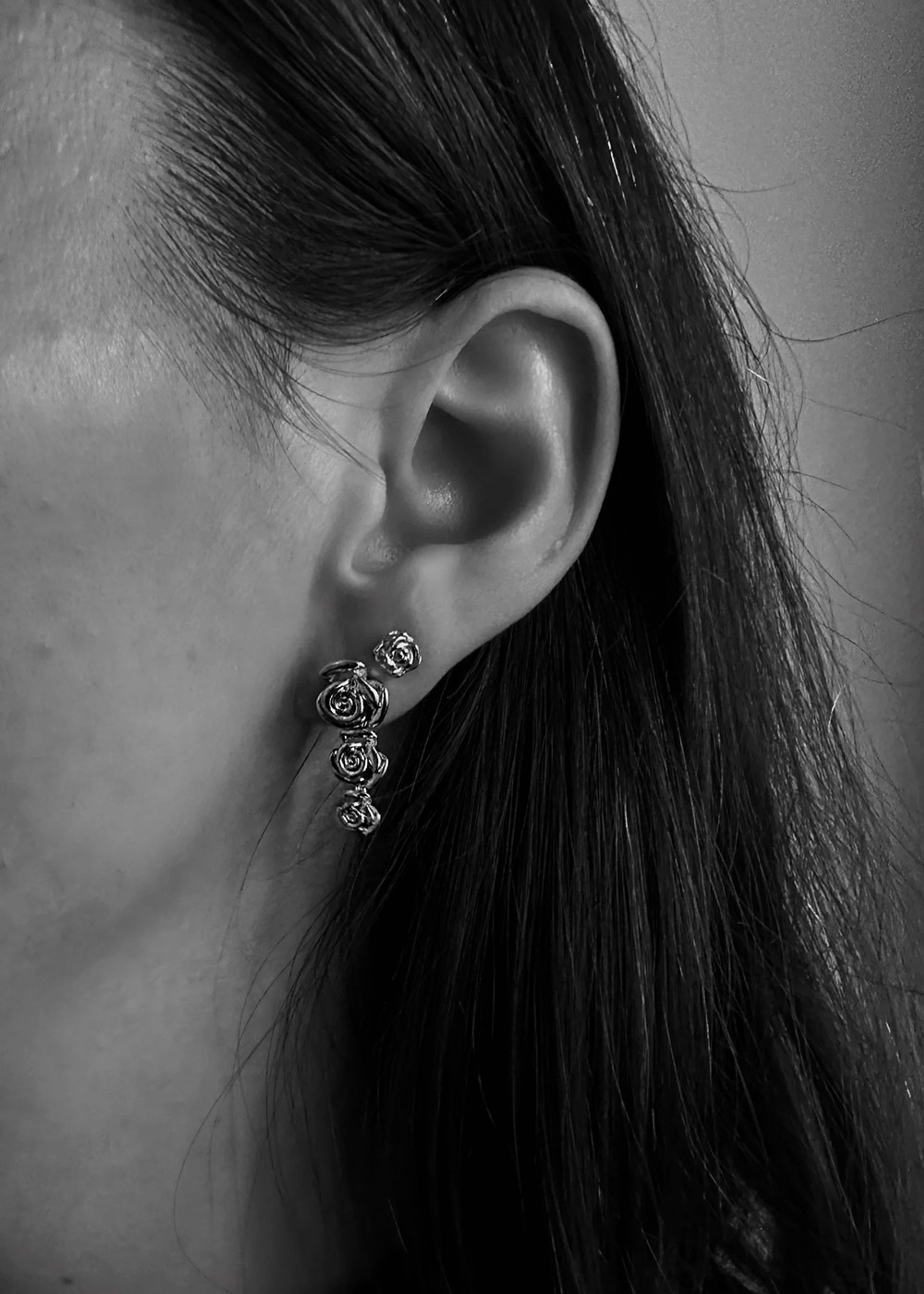 Pico - Ohrring - Rose Stud - Gold