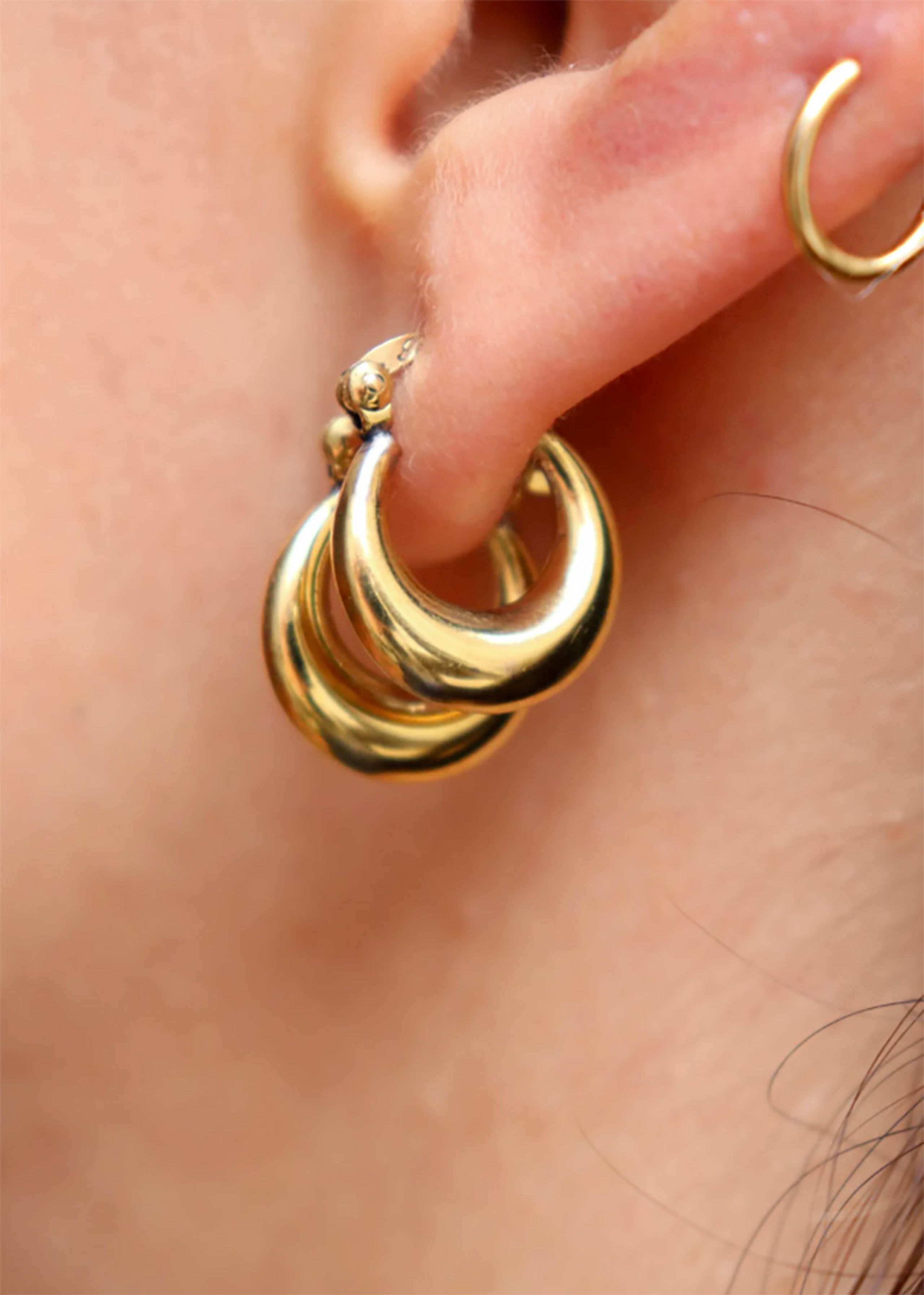 Pico - Earring - Simi Mini Hoops - Gold