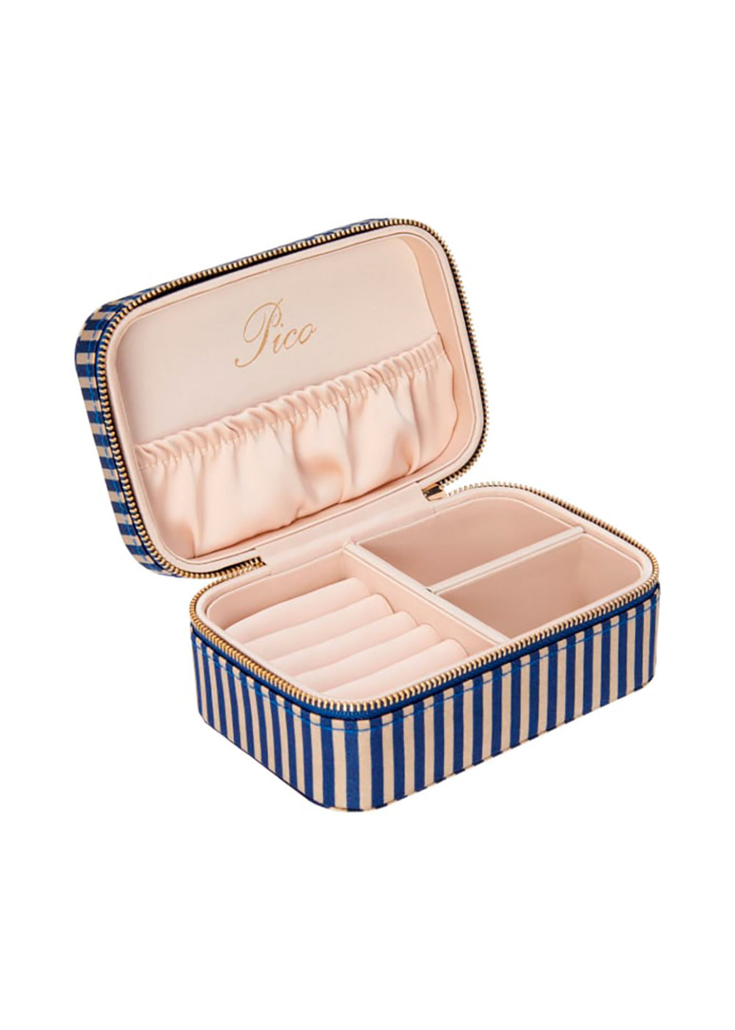 Pico - Jewellery box - Large Jewelry Box - Navy Stripe