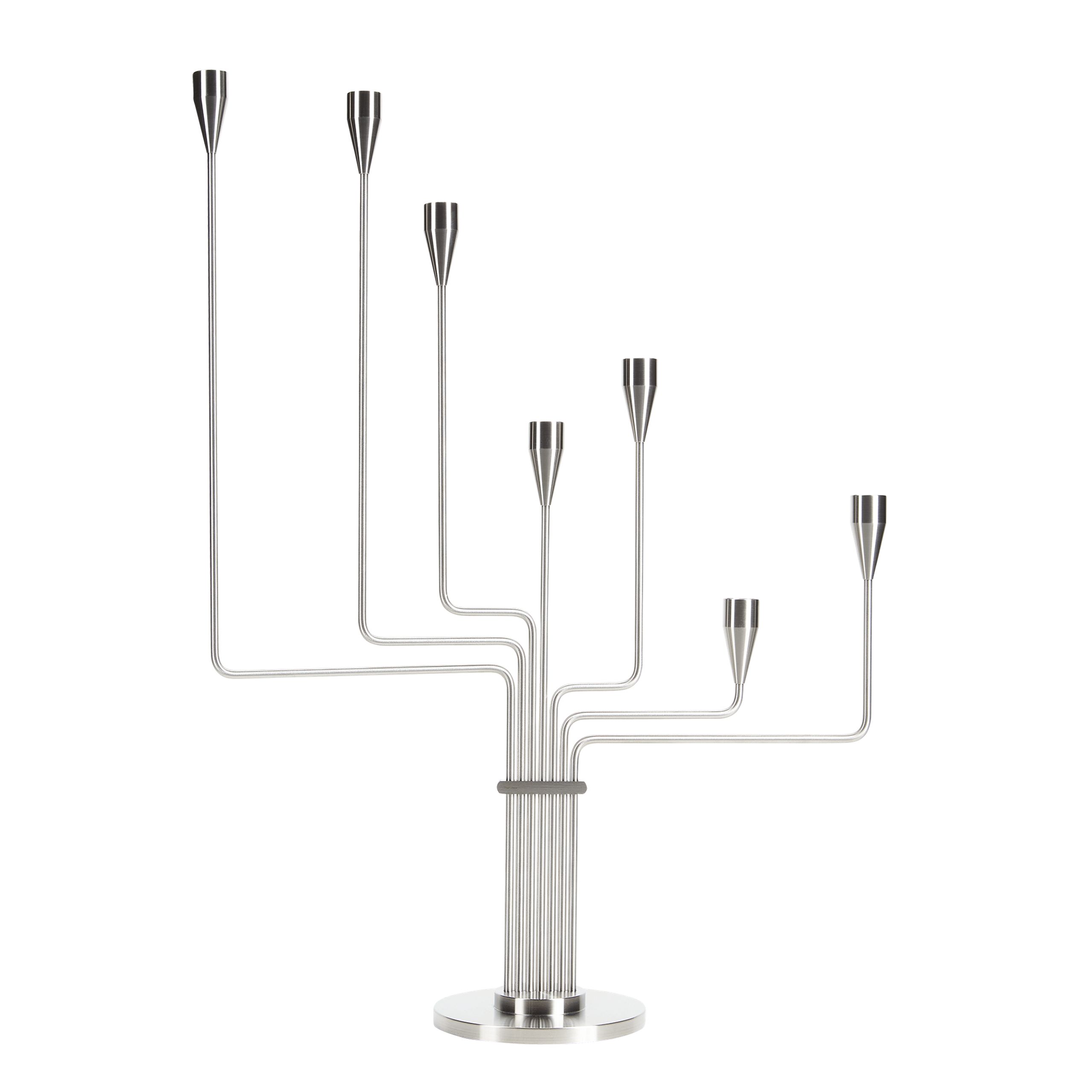 Piet Hein - Portavelas - Karlsvognen - Karlsvognen MAXI lysestage , H. 130 cm. Rustfrit stål