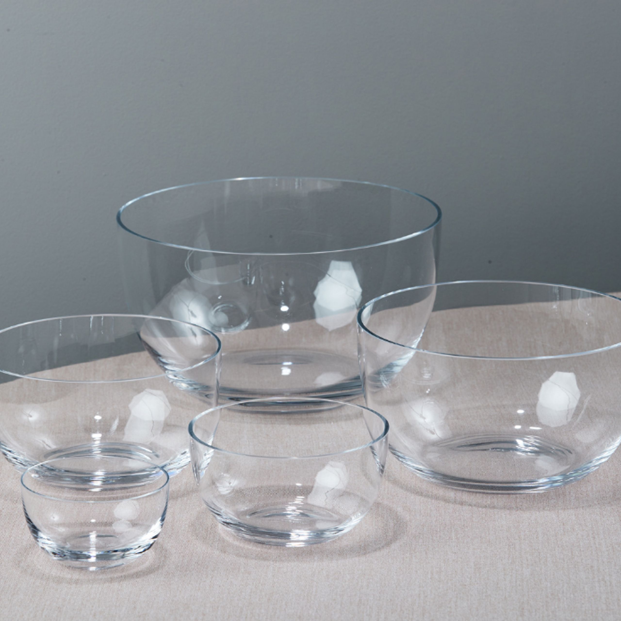 Piet Hein - Bol - Skål Glas - Skål glas 21 cm - KLAR