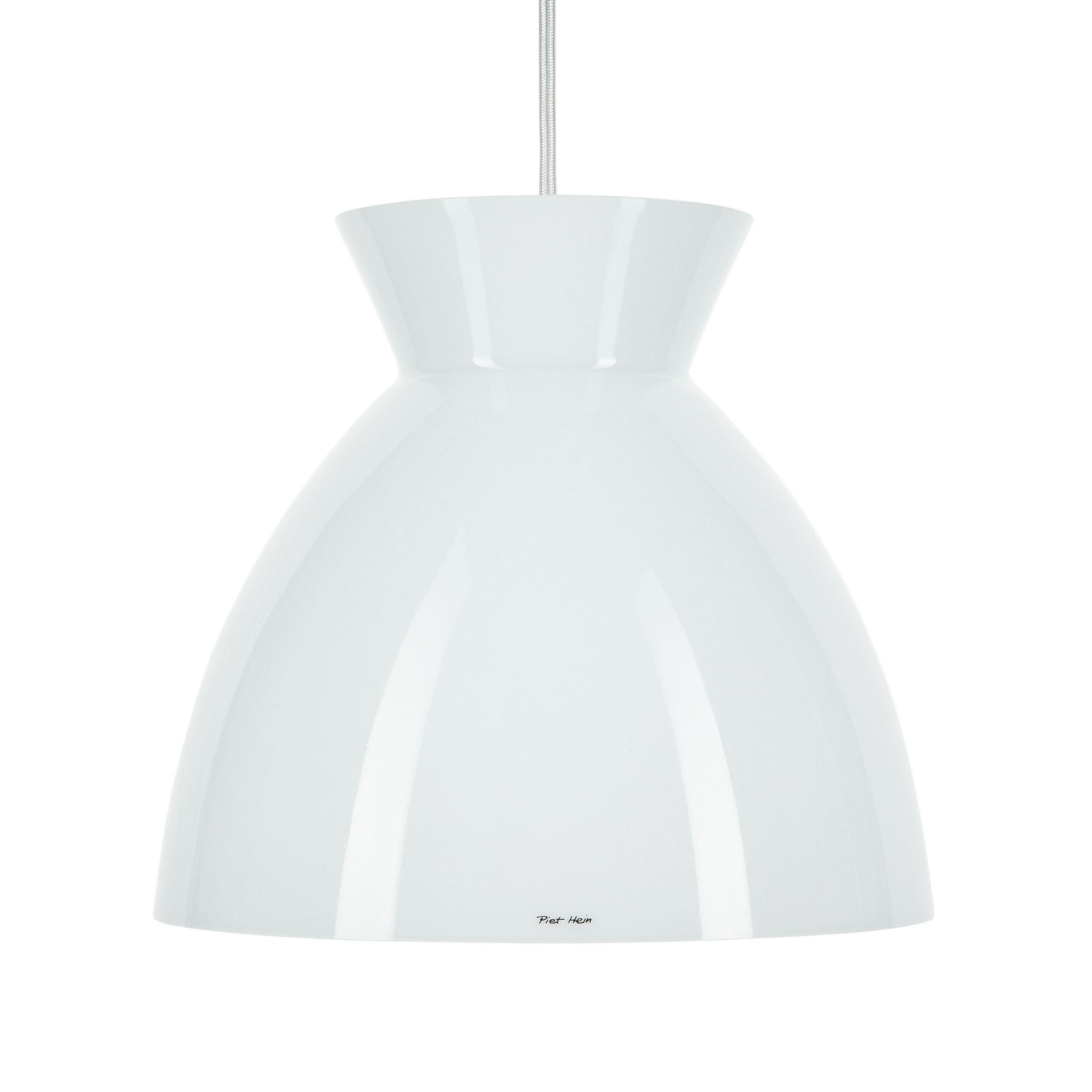 Piet Hein - Ciondolo - Bikube - BIKUBE 290P - OPAL (E27 40W) - HVID ledning 3m