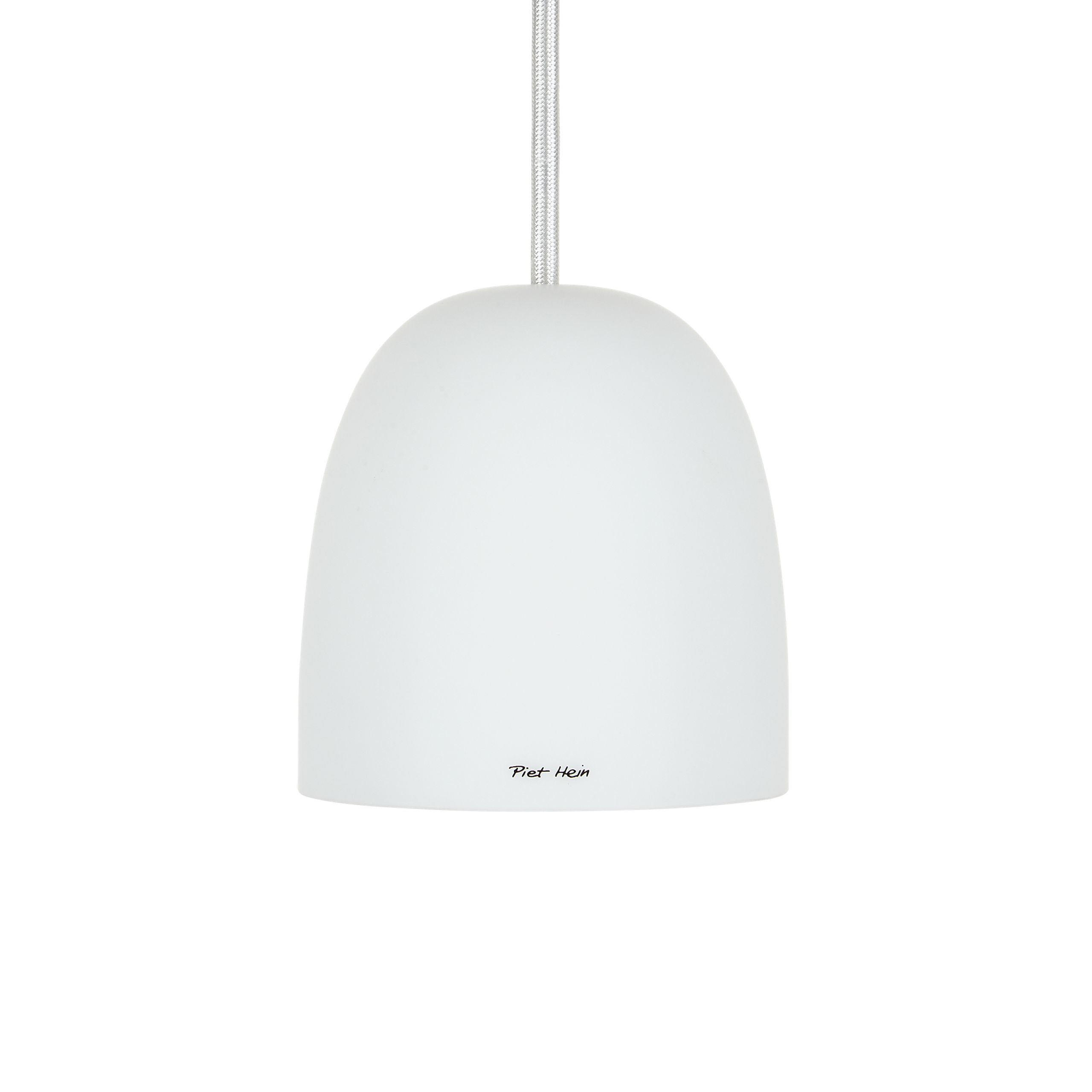 Piet Hein - Pingente - Super115 Mm Pendel Opal-glass (g9 42w) - SUPER115 mm pendel OPAL-GLASS (G9 42W) - HVID ledning 5m
