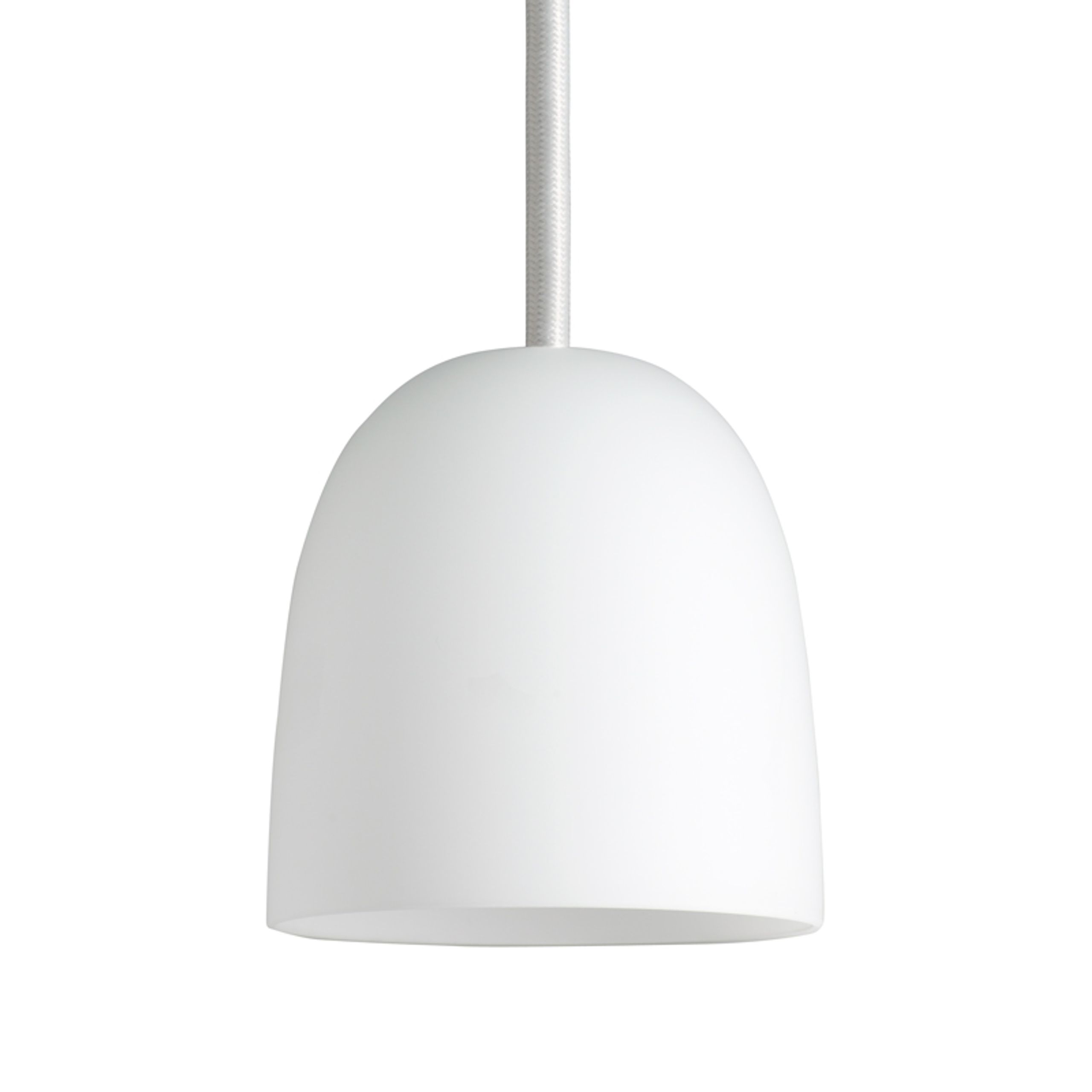Piet Hein - Ciondolo - Super90 Mm Pendel Opal-glass (g9 42w) - SUPER90 mm pendel OPAL-GLASS (G9 42W) - HVID ledning 5m