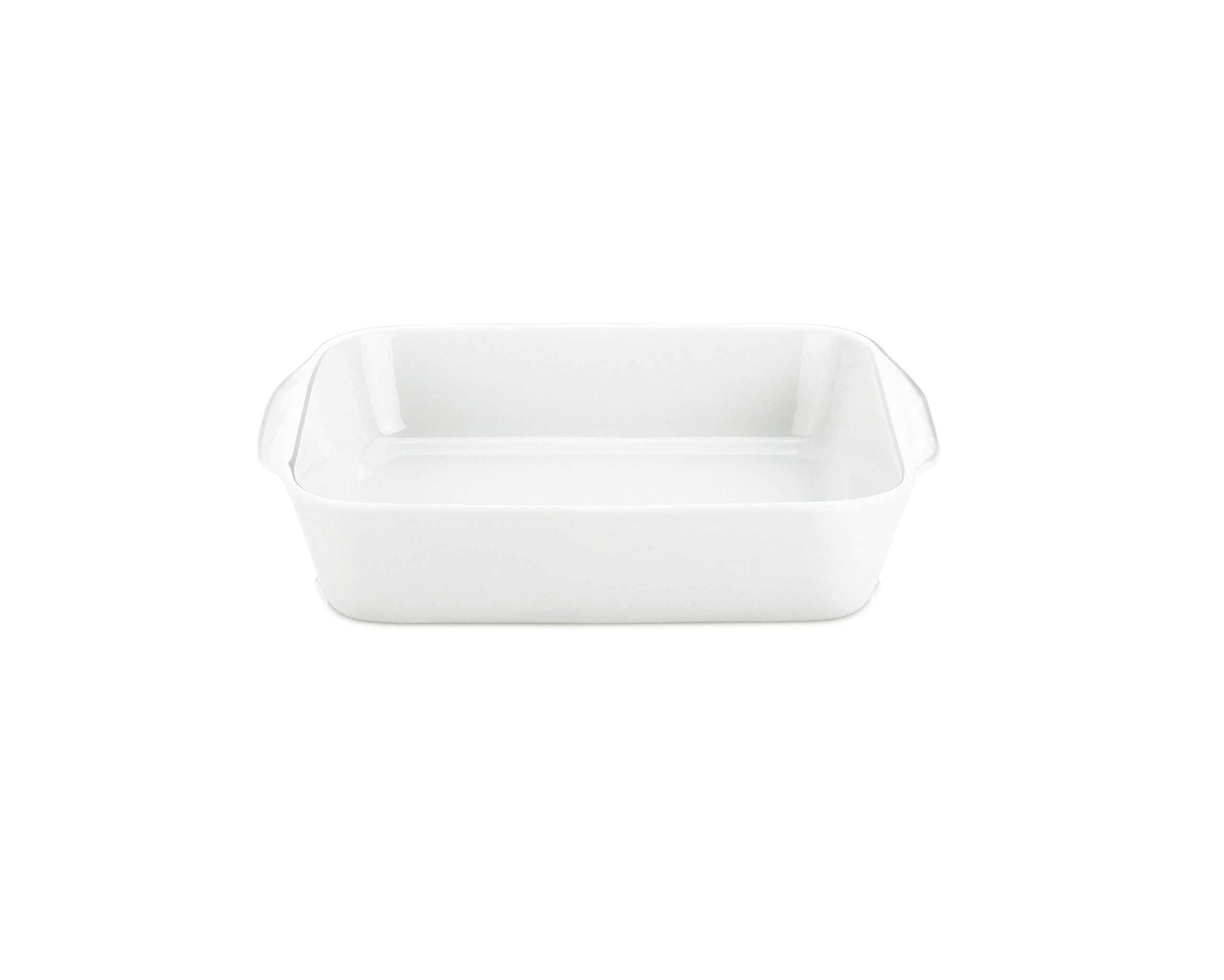 Pillivuyt - Dish - Kvadratfad - Nr. 1 - hvid - 14cm