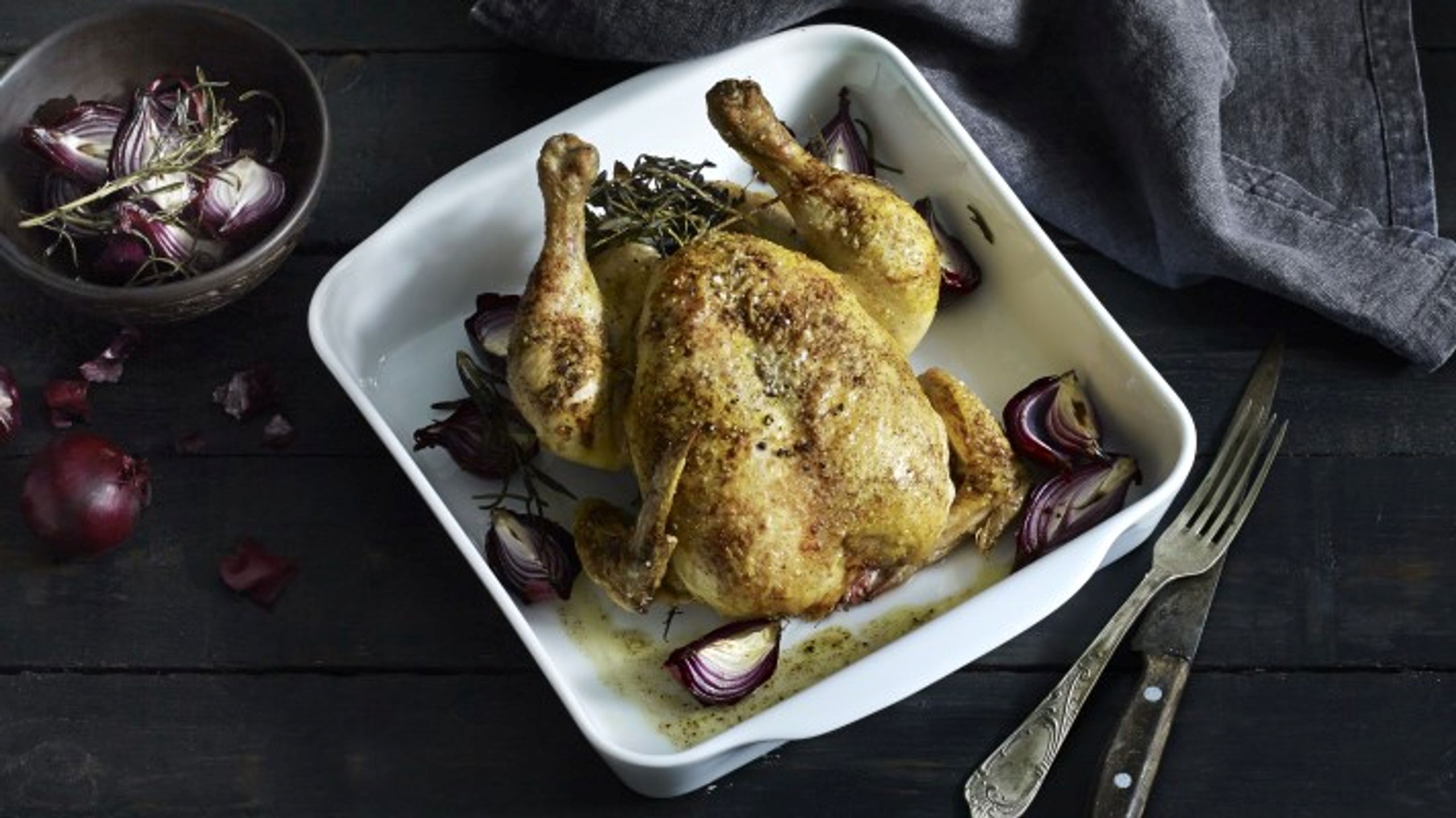 Pillivuyt - Vaisselle - Kvadratfad - Nr. 3 - hvid - 22cm