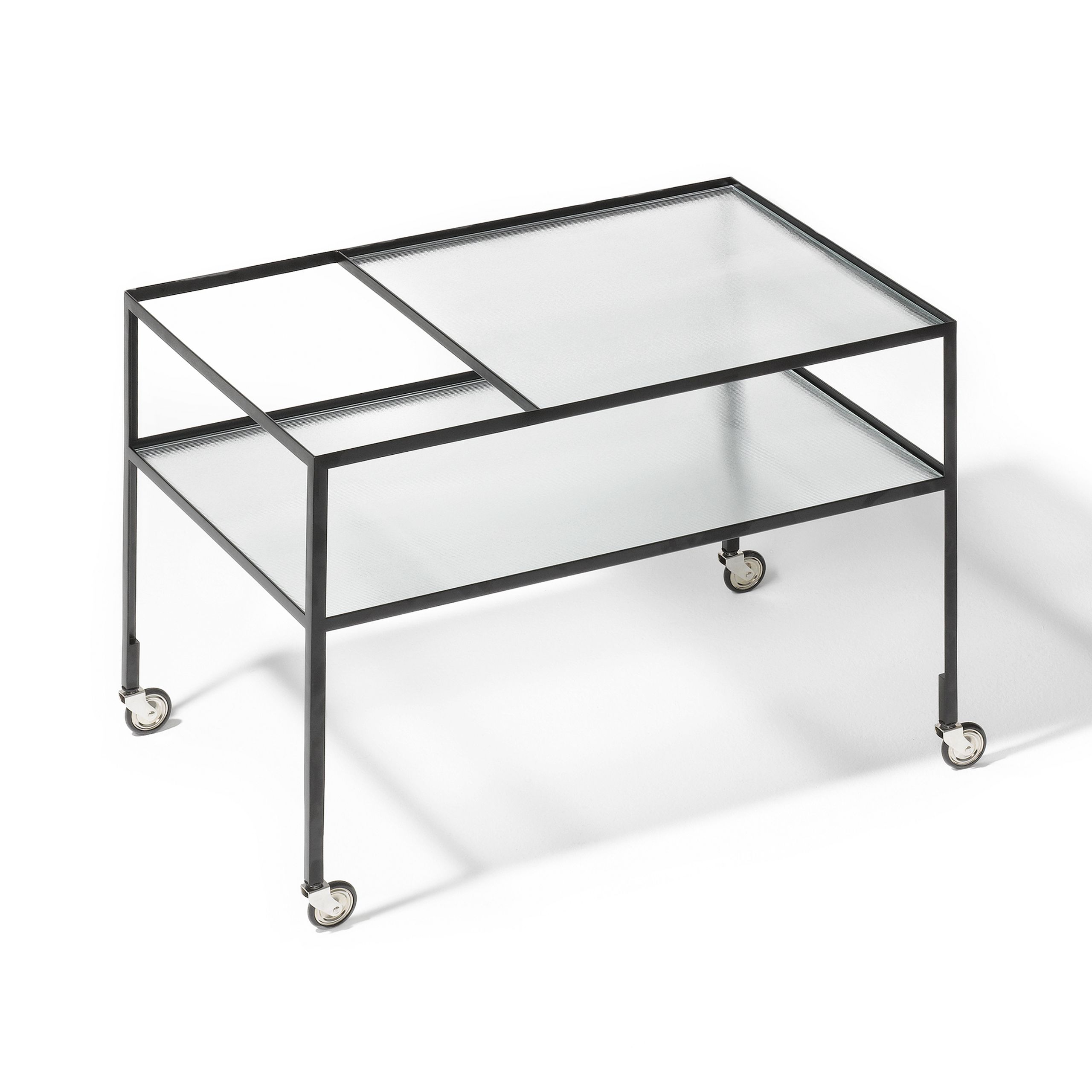 PLEASE WAIT to be SEATED - Barový stôl - Bar Wagon / By Herbert Hirche - Black