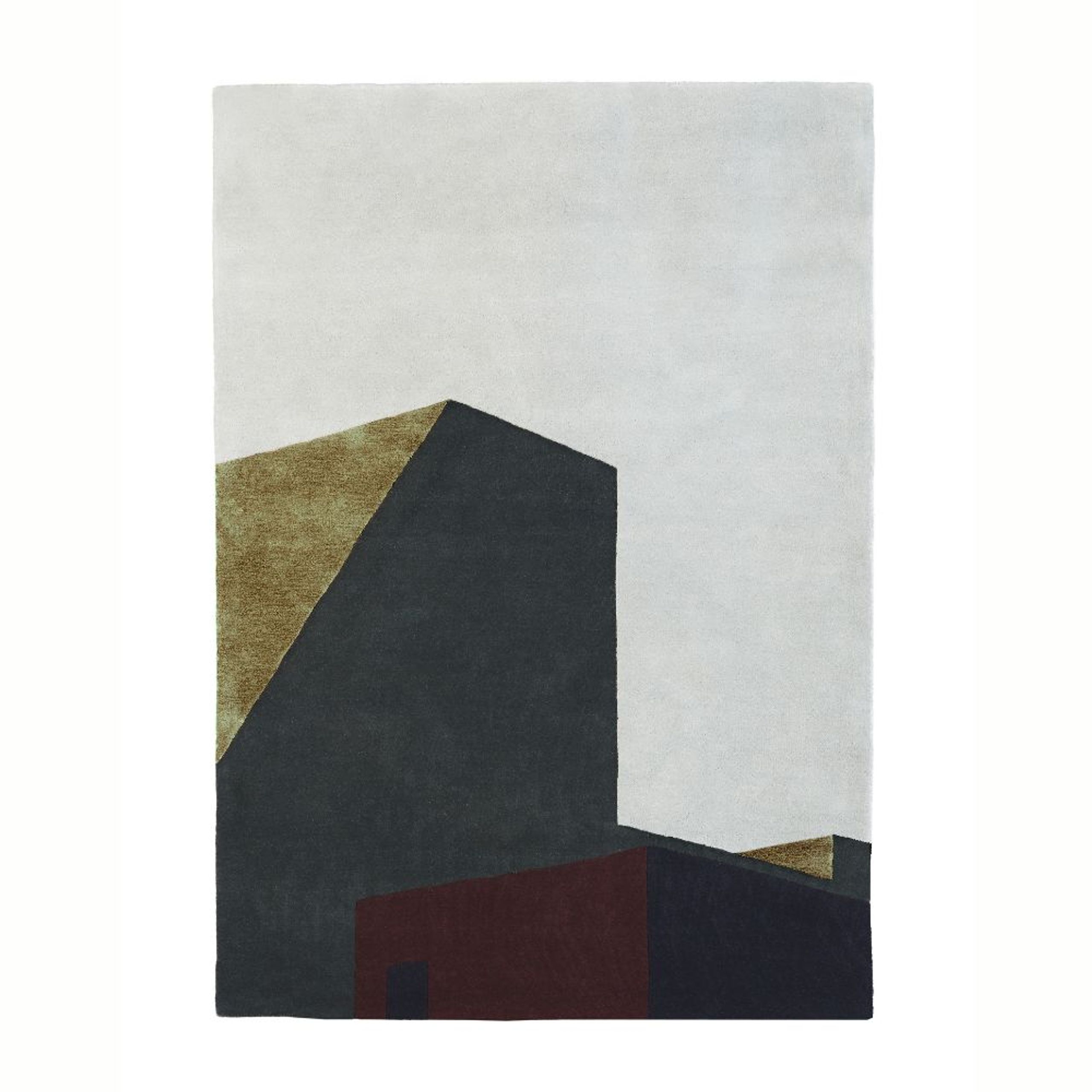 PLEASE WAIT to be SEATED - Rug - Arqui Rug 2 / By Ouur Media x PWtbS - Cedar Green & Fig Purple