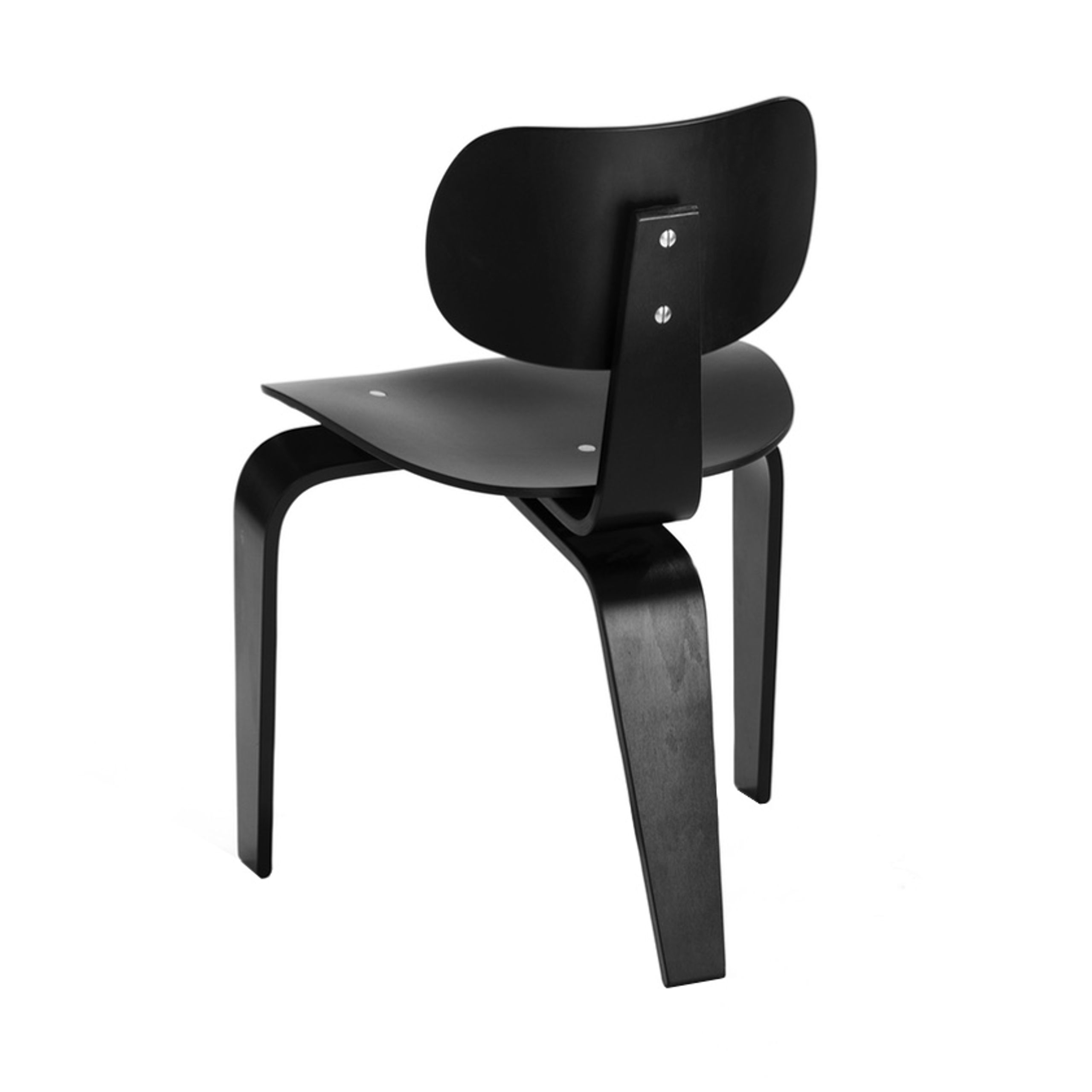 PLEASE WAIT to be SEATED - Chaise à manger - SE42 Dining Chair / By Egon Eiermann - Black