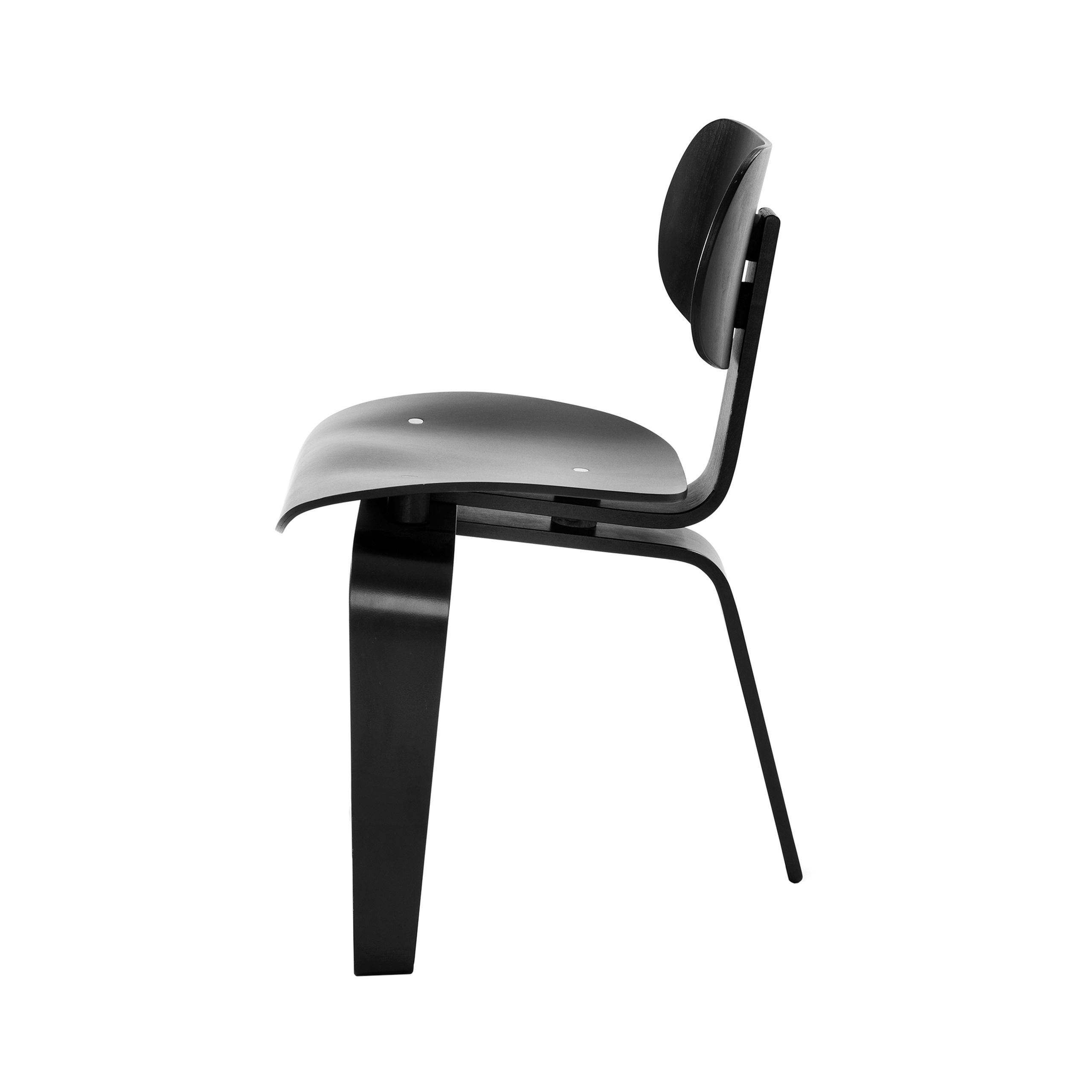 PLEASE WAIT to be SEATED - Chaise à manger - SE42 Dining Chair / By Egon Eiermann - Black