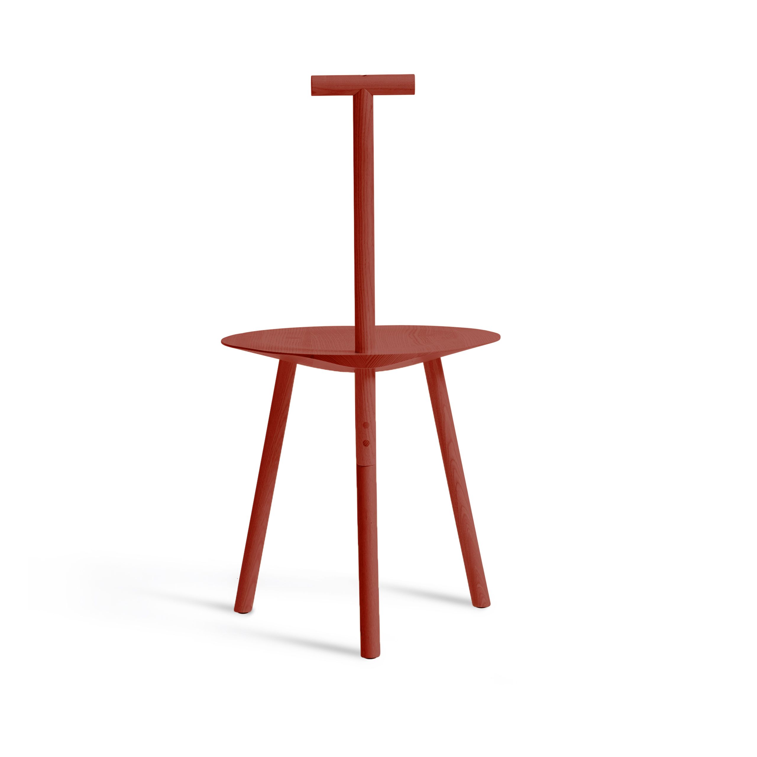 PLEASE WAIT to be SEATED - Esstischstuhl - Spade Chair / By Faye Toogood - Basque Red