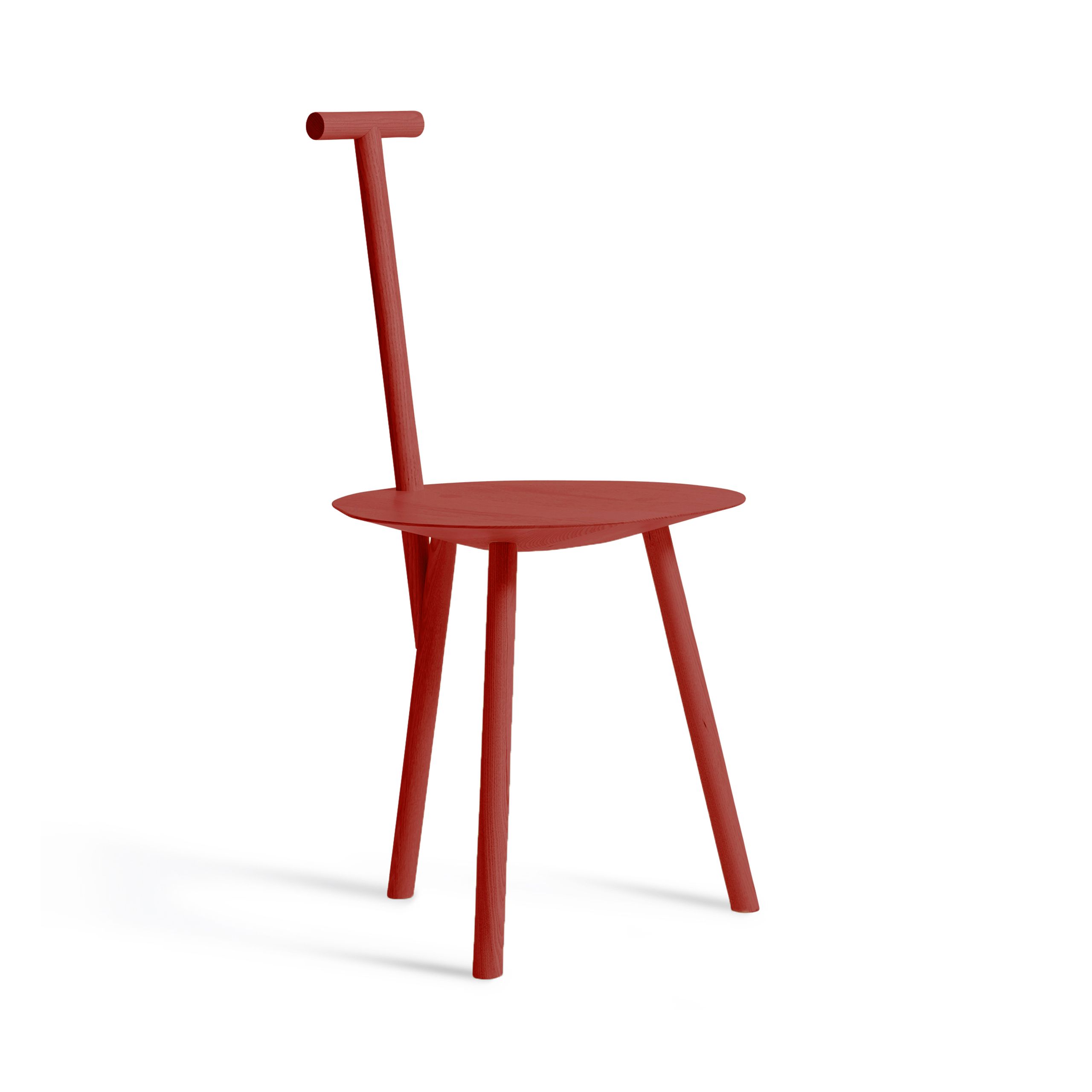 PLEASE WAIT to be SEATED - Esstischstuhl - Spade Chair / By Faye Toogood - Basque Red