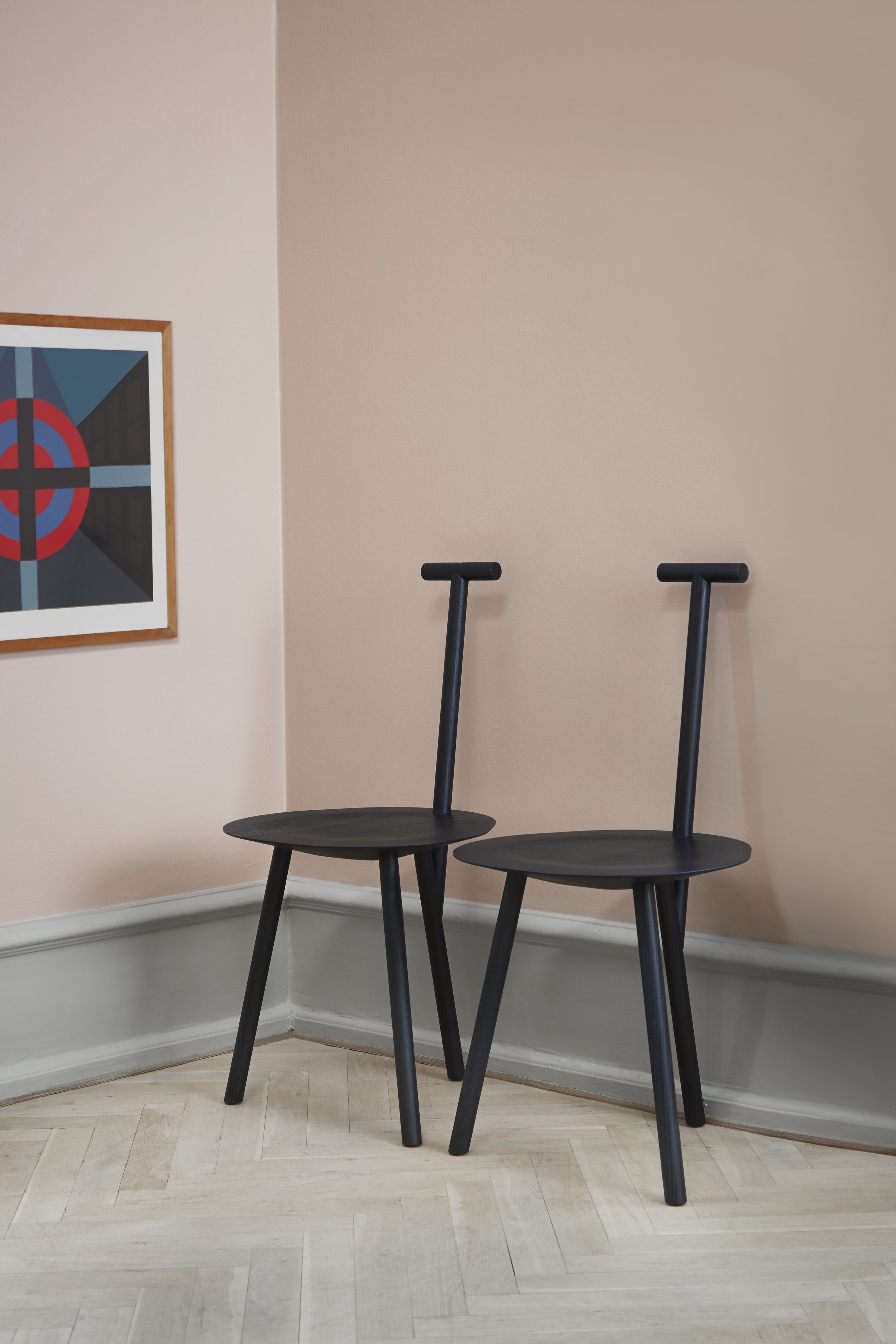 PLEASE WAIT to be SEATED - Dining chair - Spade Chair / By Faye Toogood - Natural Ash