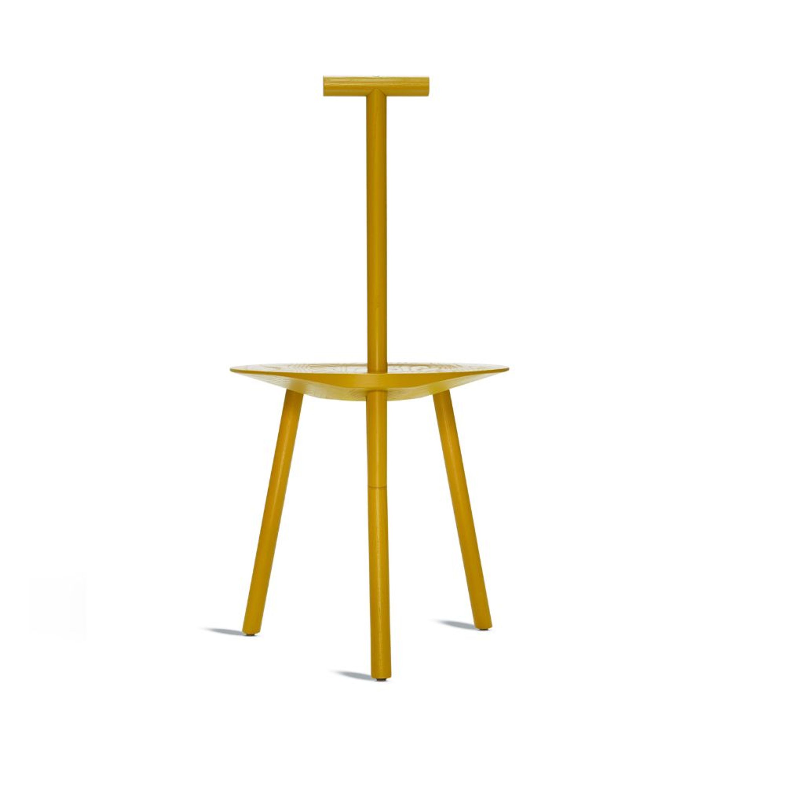 PLEASE WAIT to be SEATED - Dining chair - Spade Chair / By Faye Toogood - Turmeric Yellow