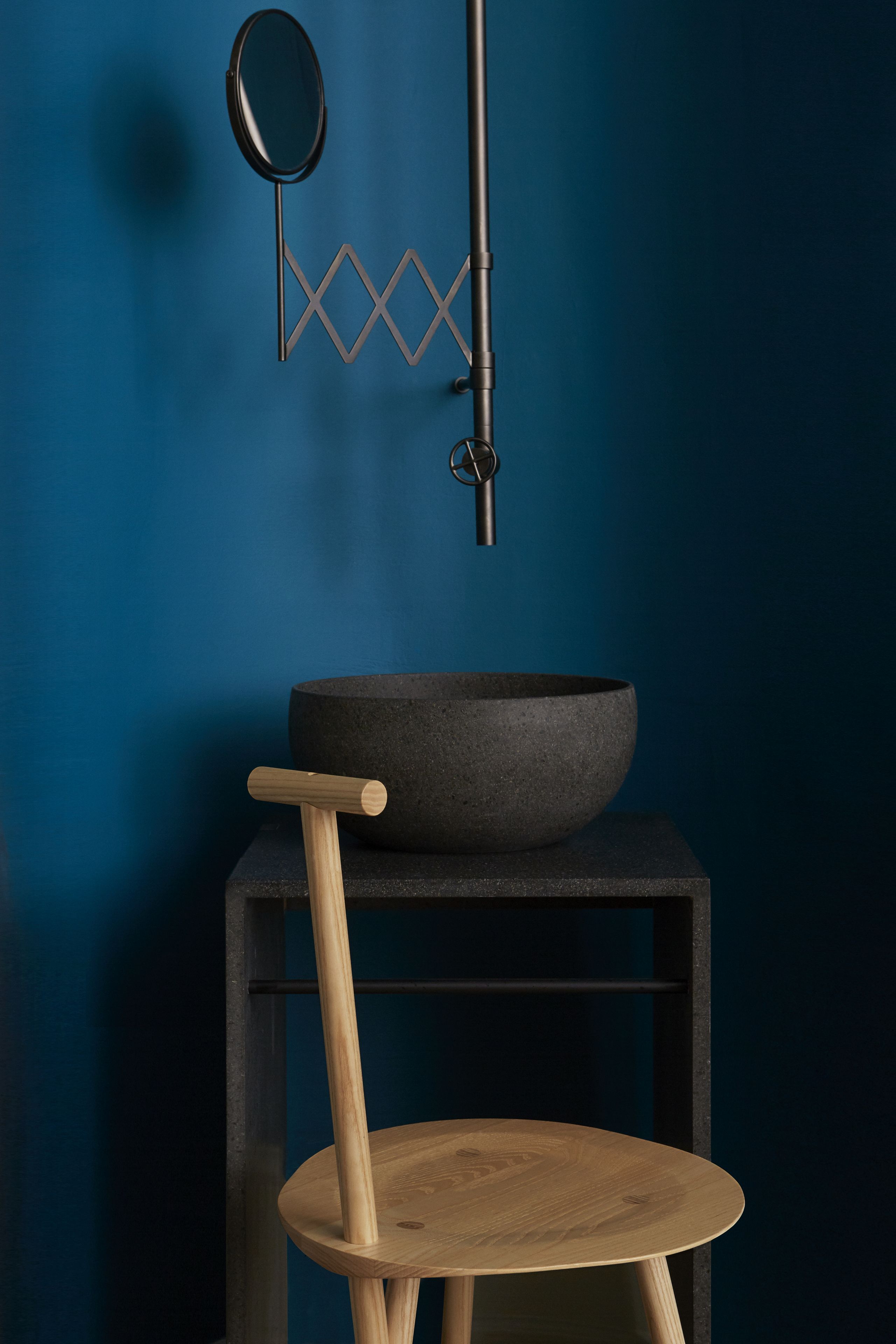 PLEASE WAIT to be SEATED - Dining chair - Spade Chair / By Faye Toogood - Turmeric Yellow