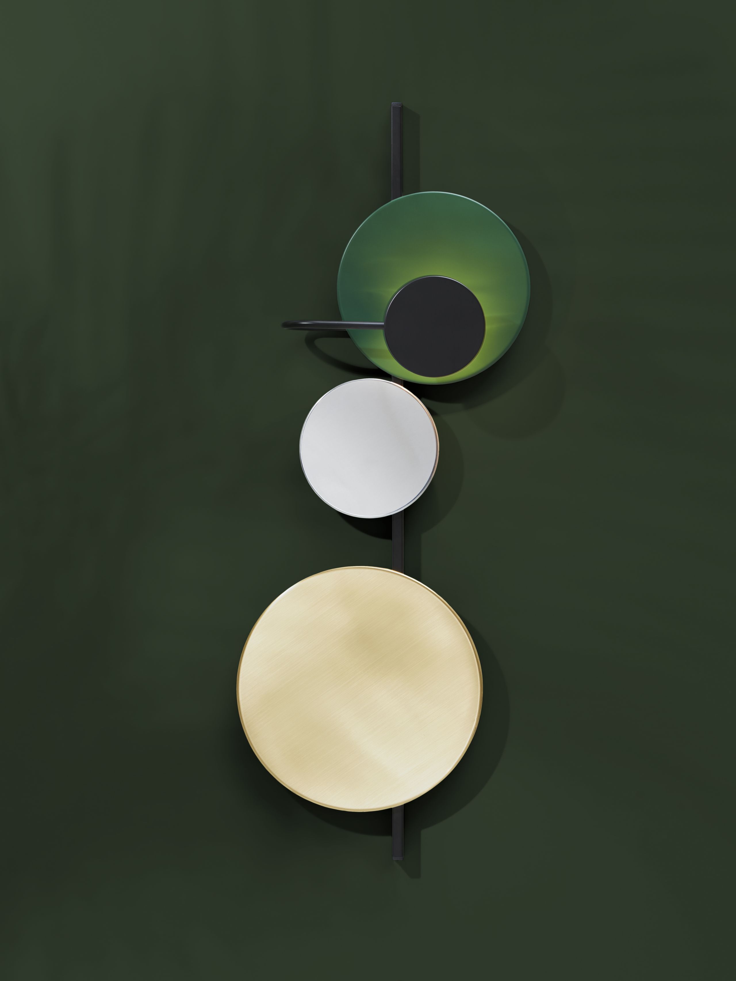 PLEASE WAIT to be SEATED - Væglampe - Planet Lamp / By Mette Schelde - Electric Blue