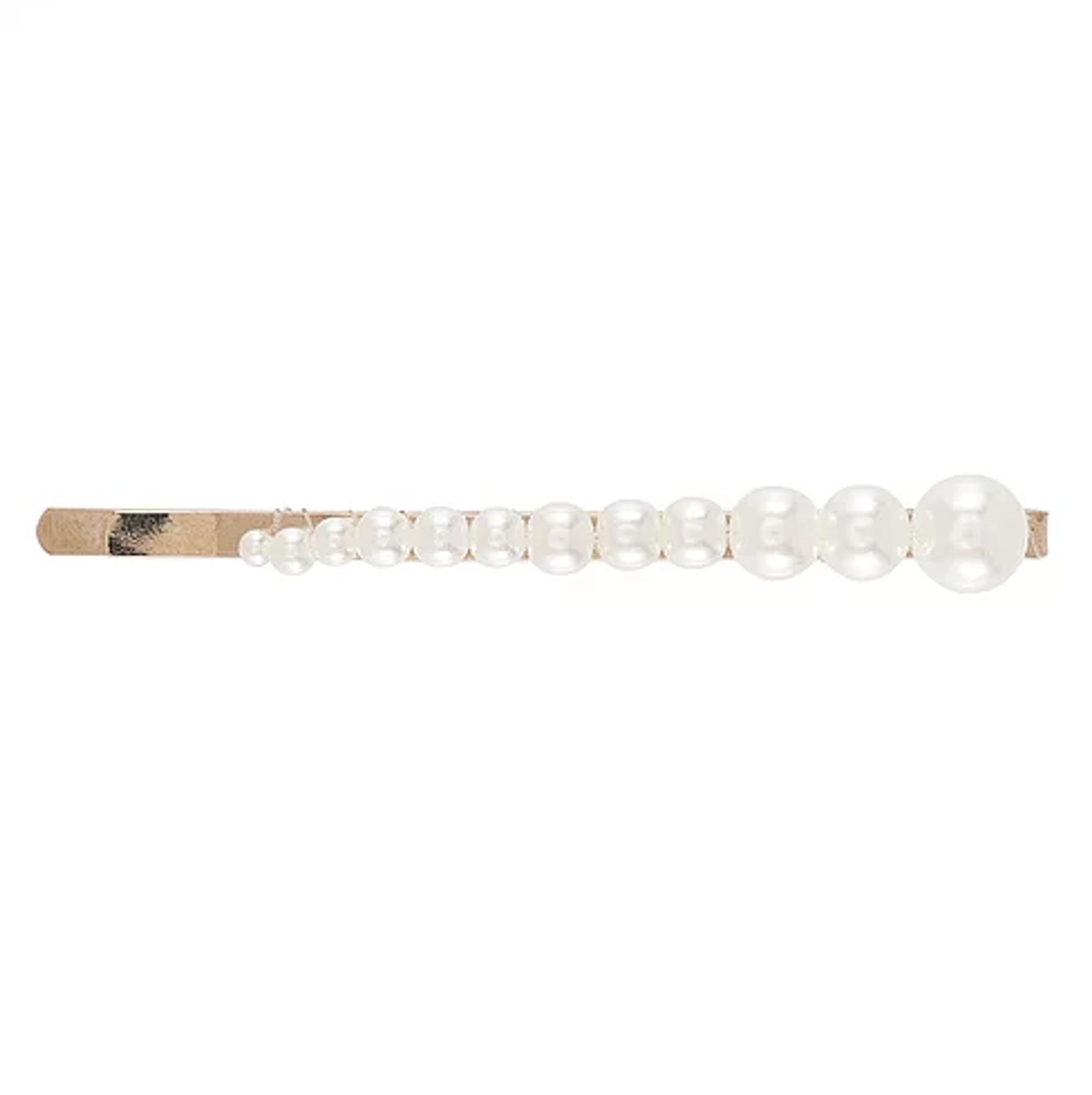 Plissé Copenhagen - Hair Clip - Paris Pearl Hairpin - Pearl/Gold