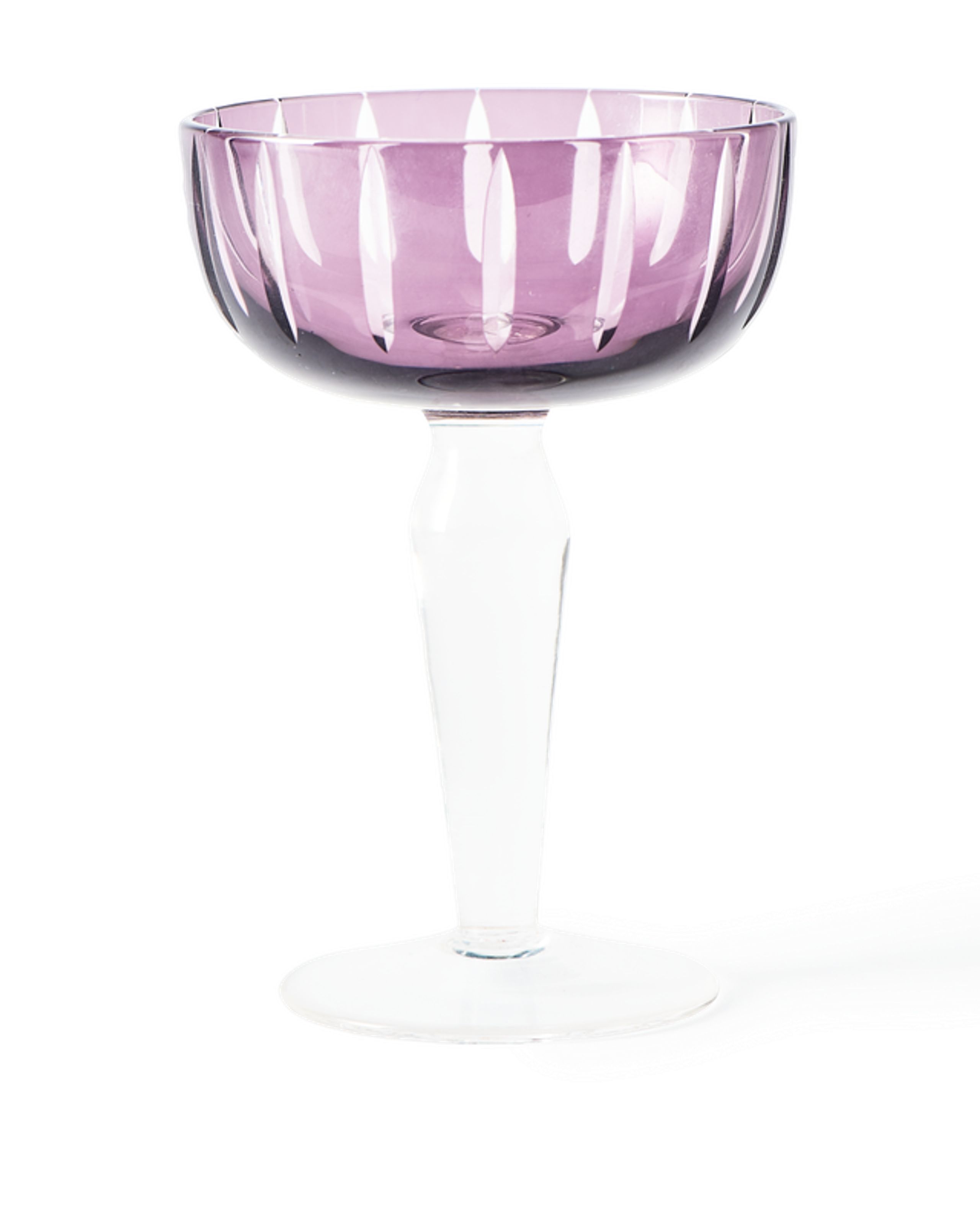 Polspotten - Cocktailglas - Cuttings Coupe Glasses - Purple