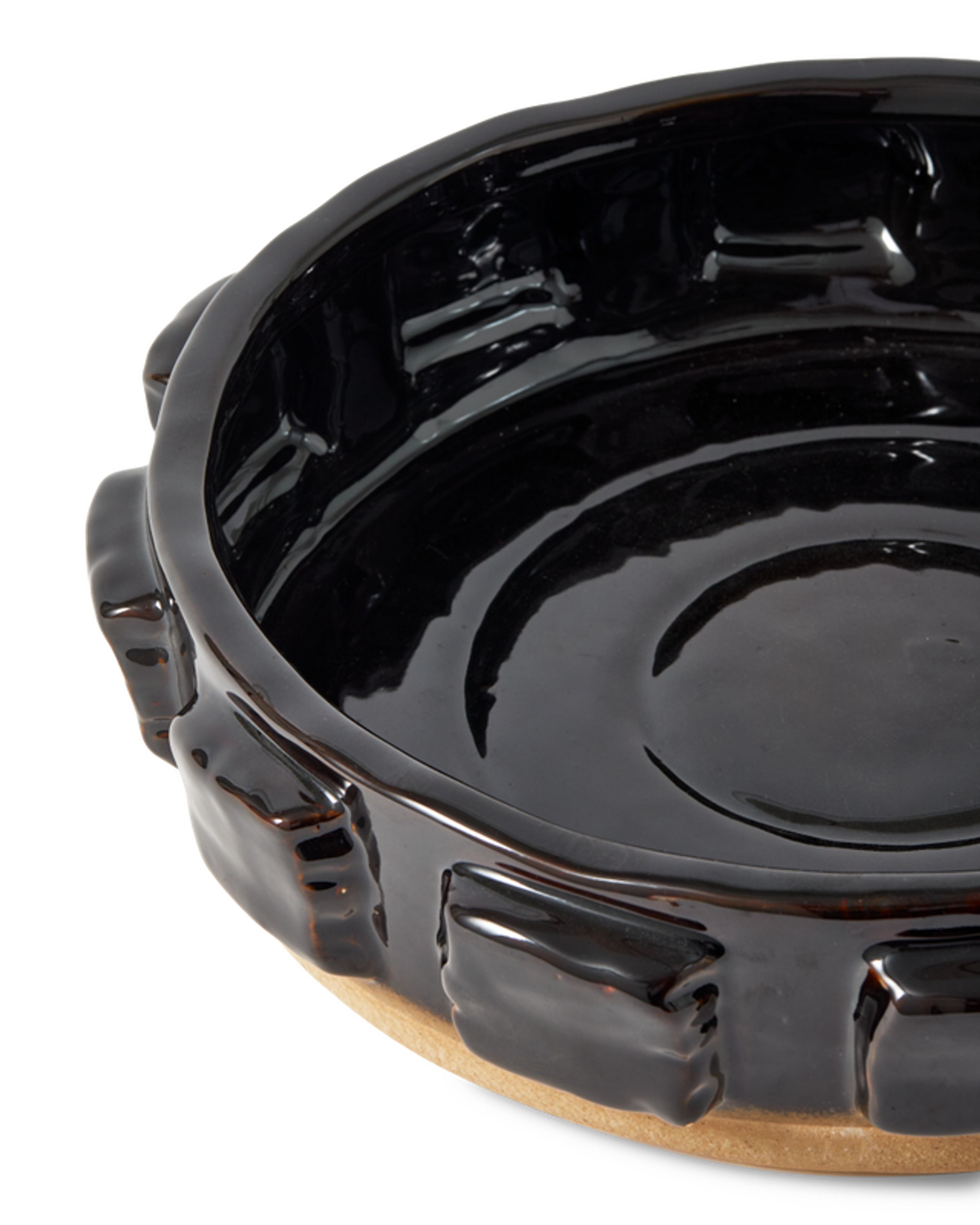 Polspotten - Decorative dish - Structure Bowl - Dark Brown