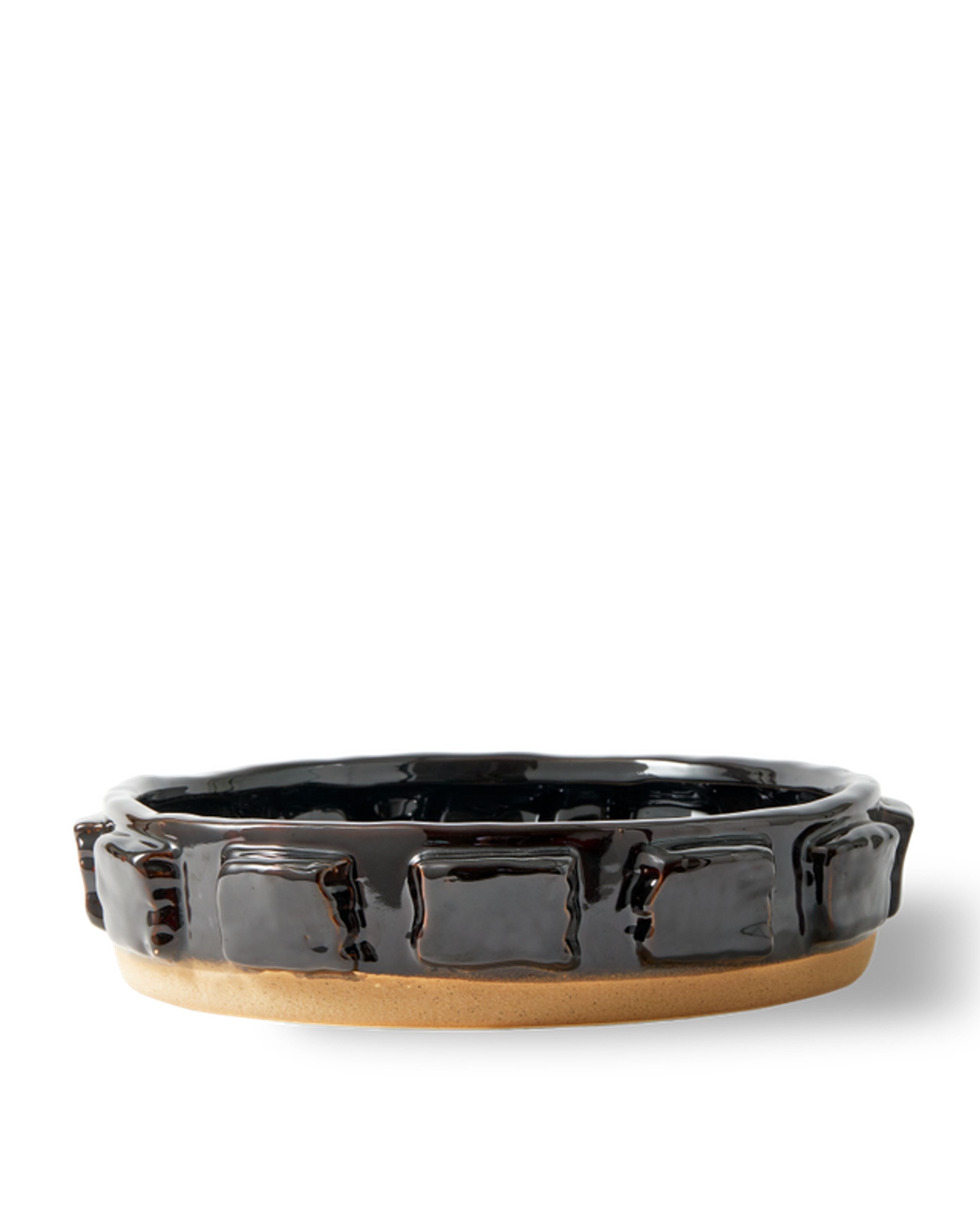 Polspotten - Decorative dish - Structure Bowl - Dark Brown