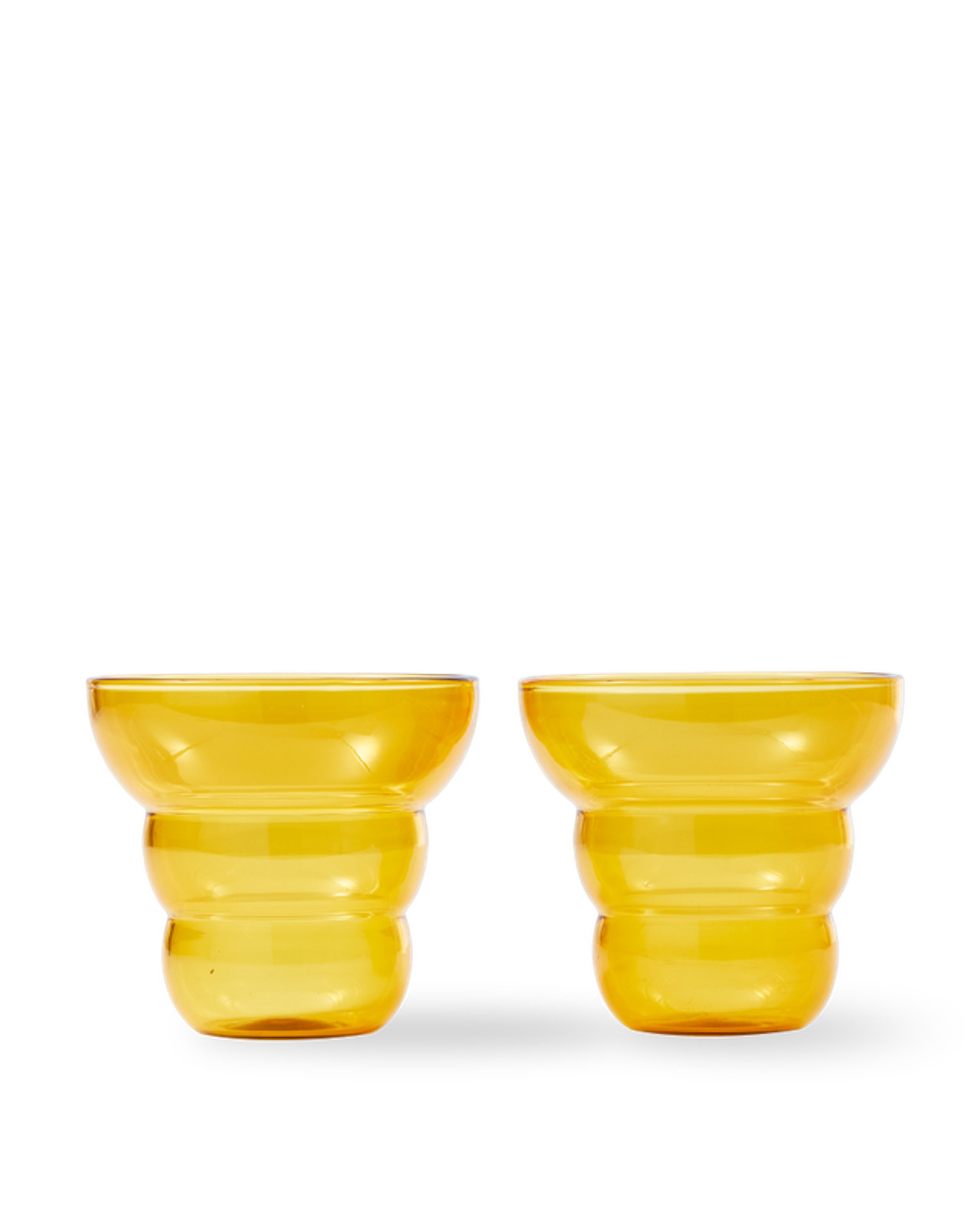 Polspotten - Glas - Mizu Kiri Tumblers - Yellow