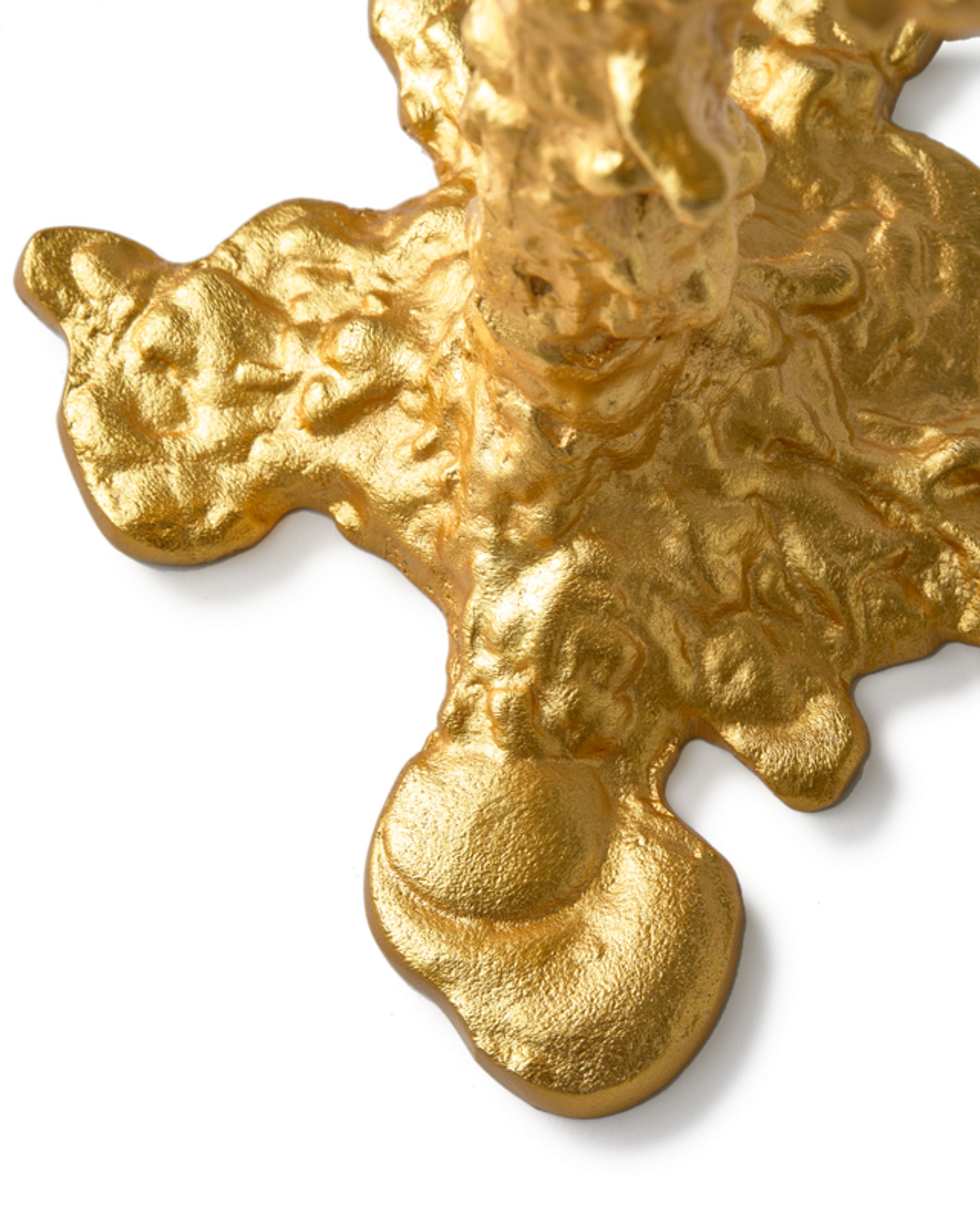 Polspotten - Portacandele - Drip Candle Holder 4-Arms - Polspotten - Gold