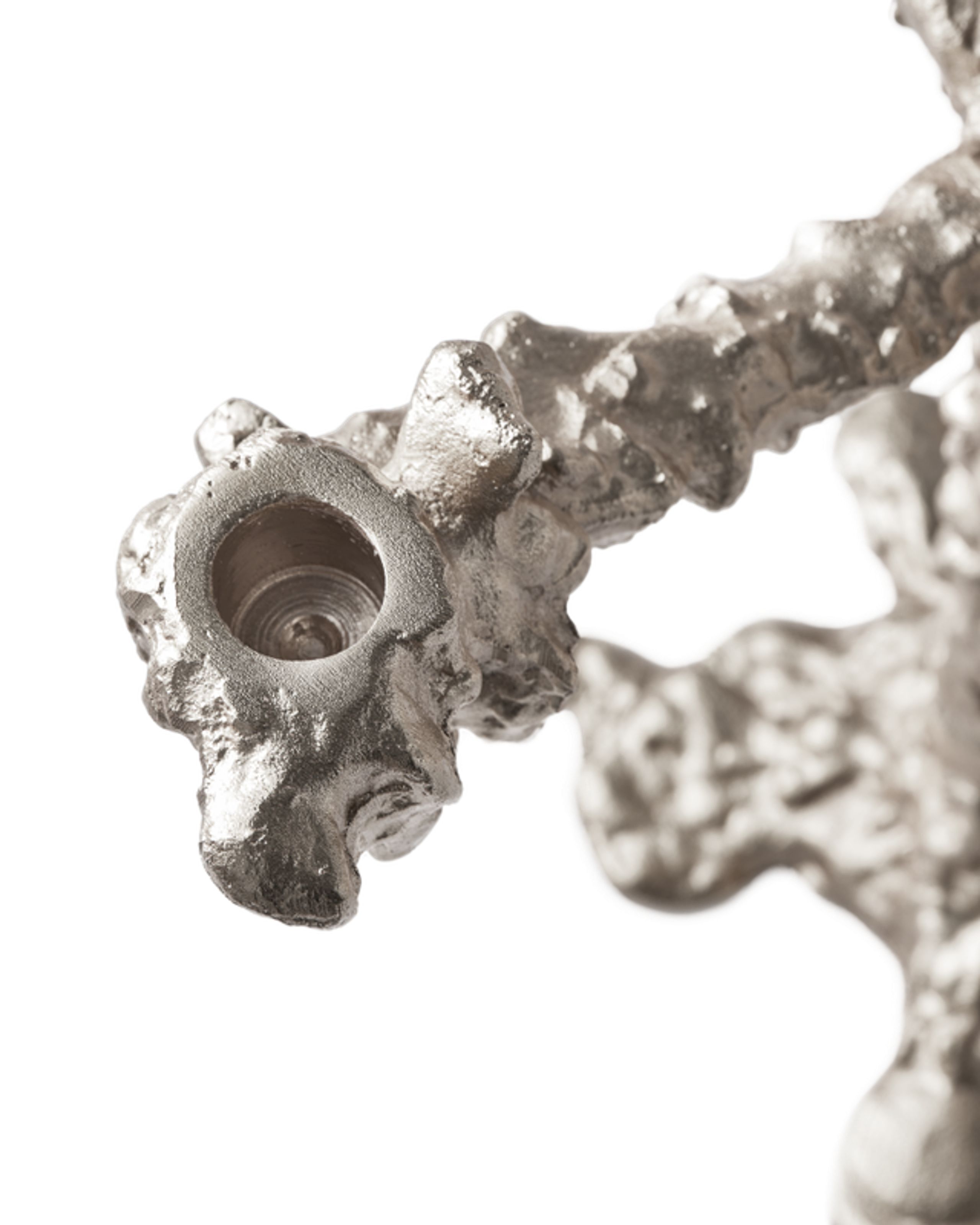 Polspotten - Portacandele - Drip Candle Holder 4-Arms - Polspotten - Silver