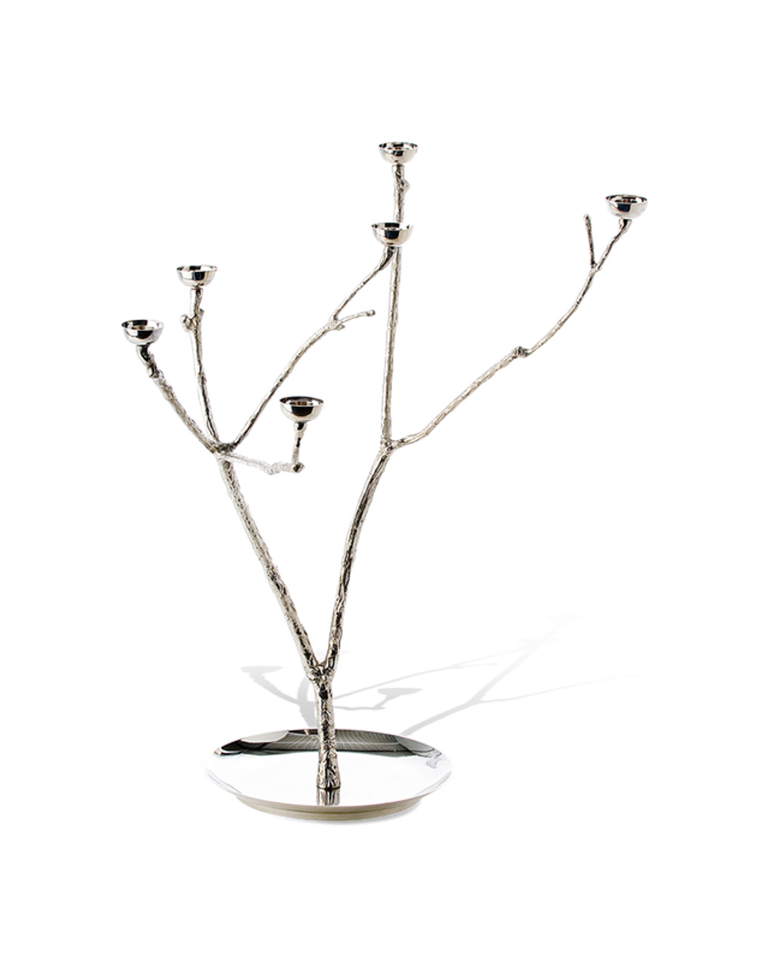 Polspotten - Svícen - Twiggy Candle Holder - L - Silver