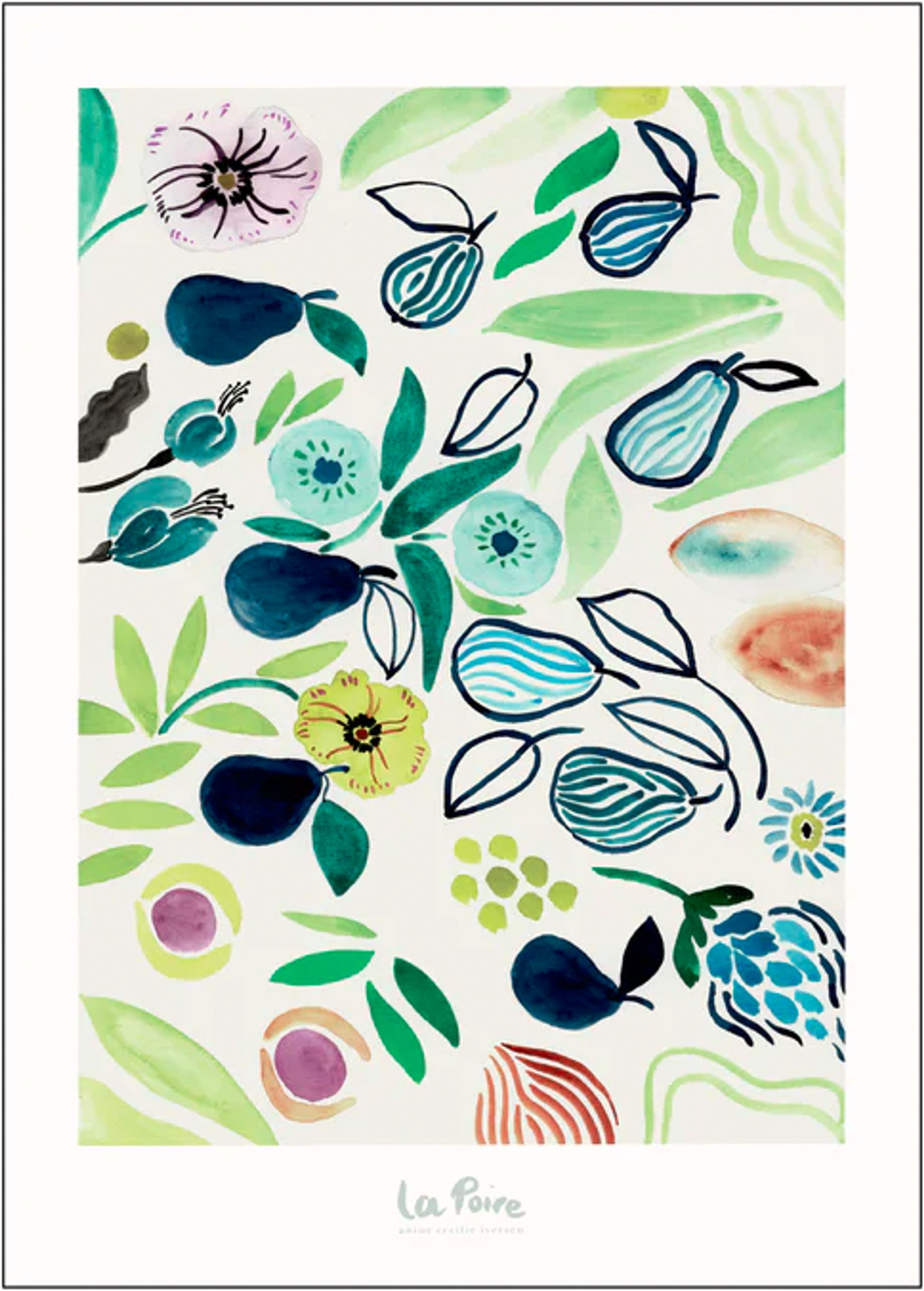 Poster and Frame - Plakat - Spring - La Poire - Spring