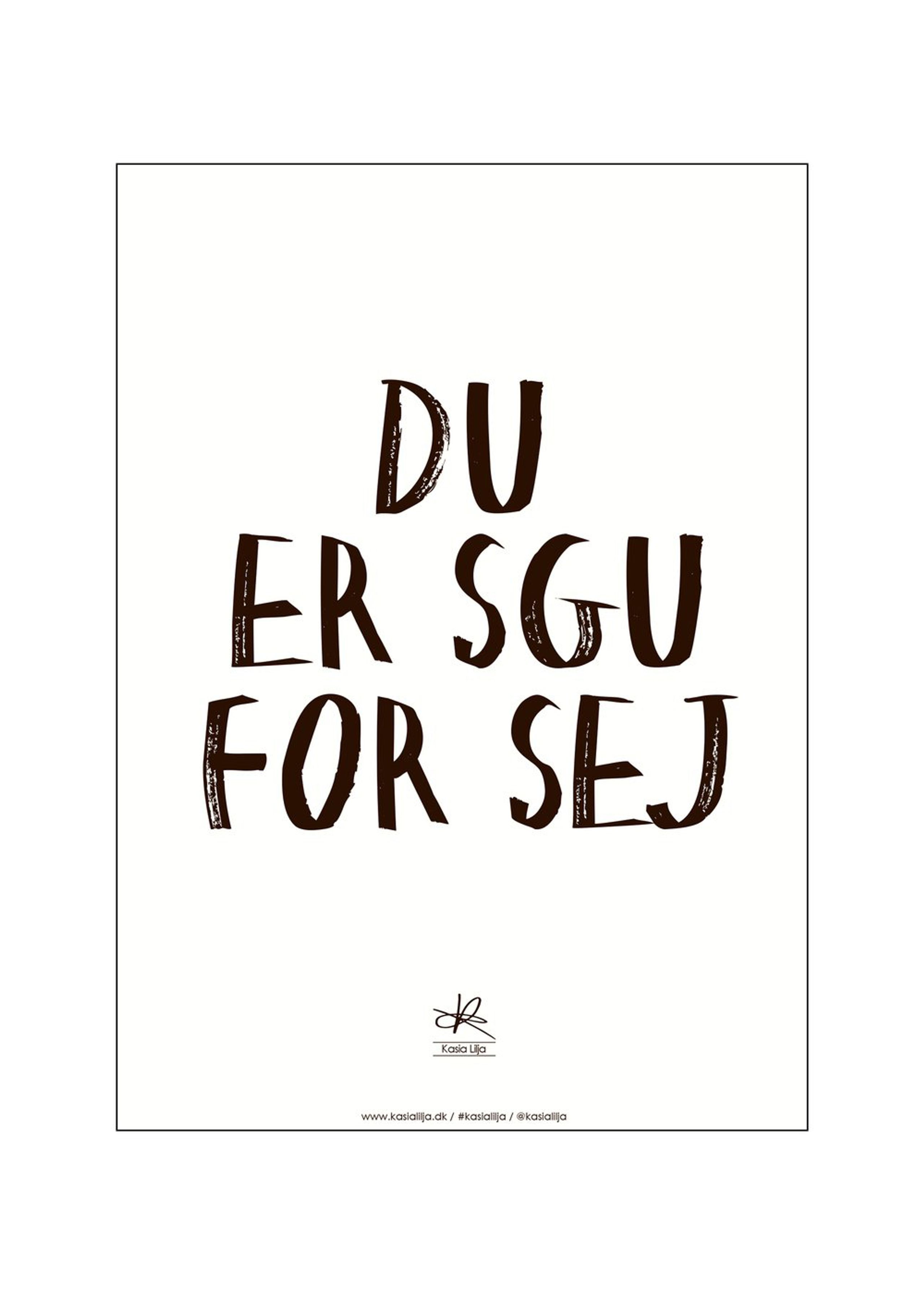 Poster and Frame - Poster - Kasia Lilja -