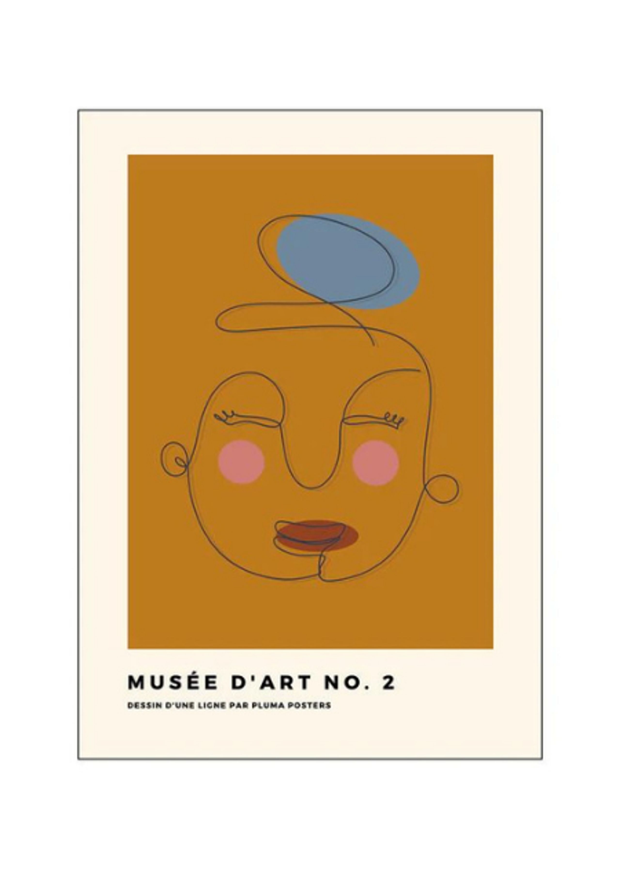 Poster and Frame - Poster - Musée D'Art No. 2 - Pluma Posters - Musée D'Art No. 2