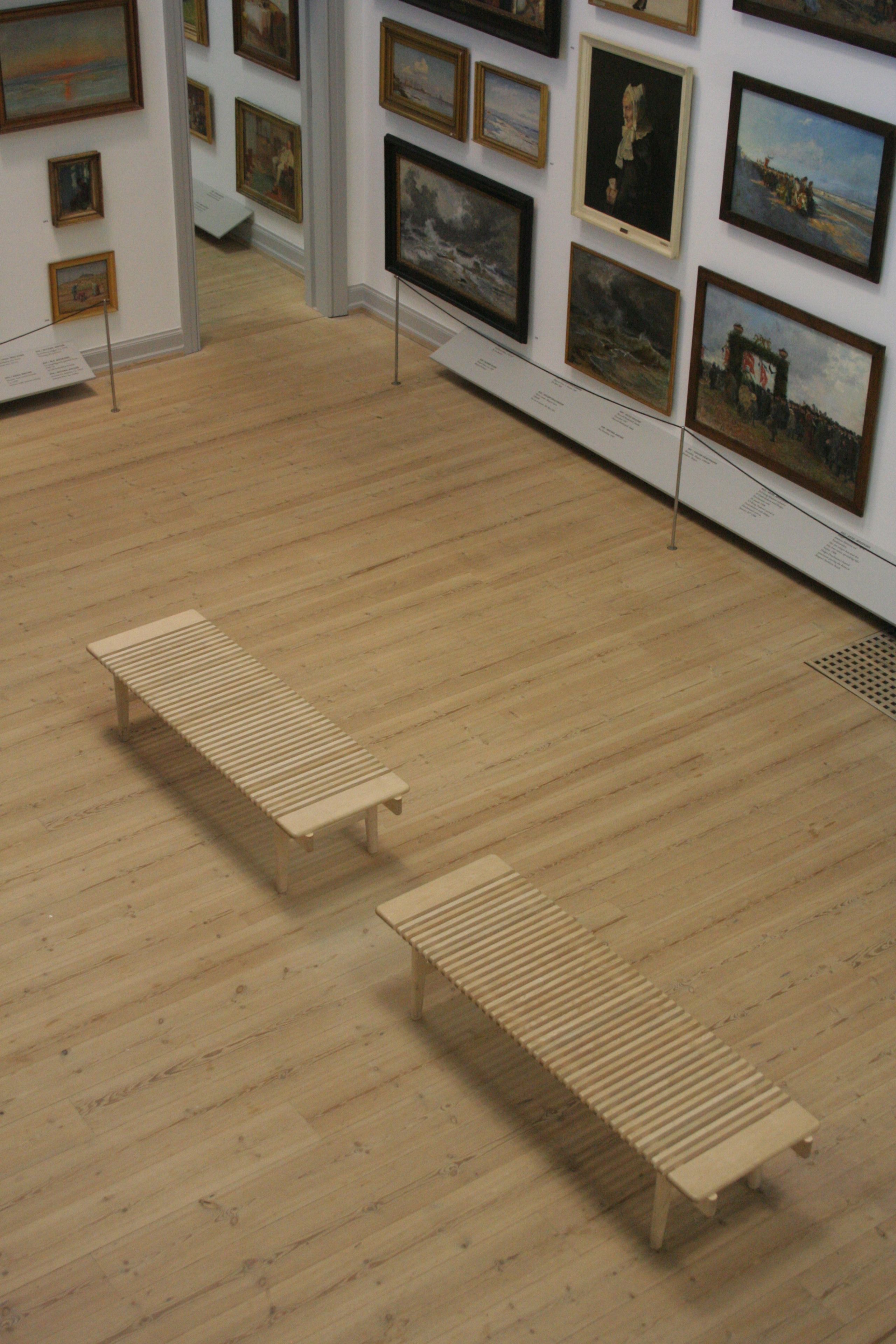 PP Møbler - Bench - pp589 Bar Bench / By Hans J. Wegner - Soaped Ash