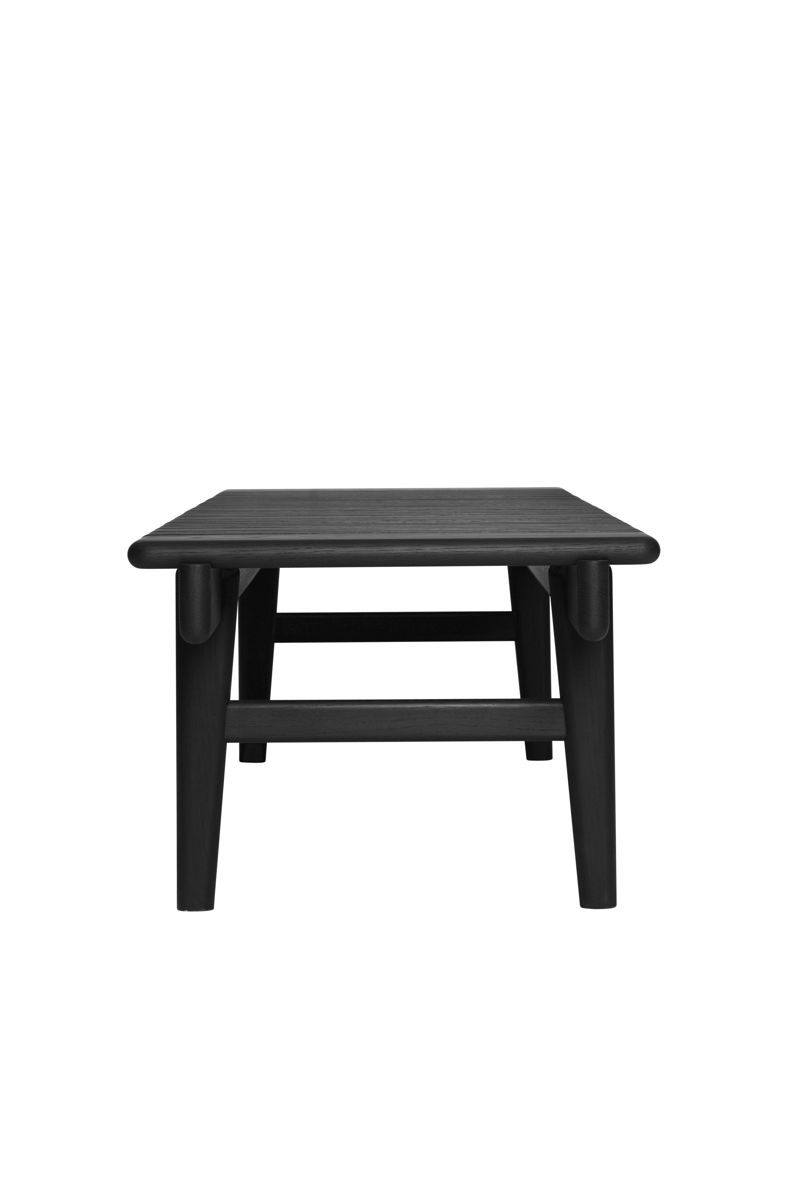 PP Møbler - Bænk - pp589 Bar Bench / By Hans J. Wegner - TannicTint Black Oak