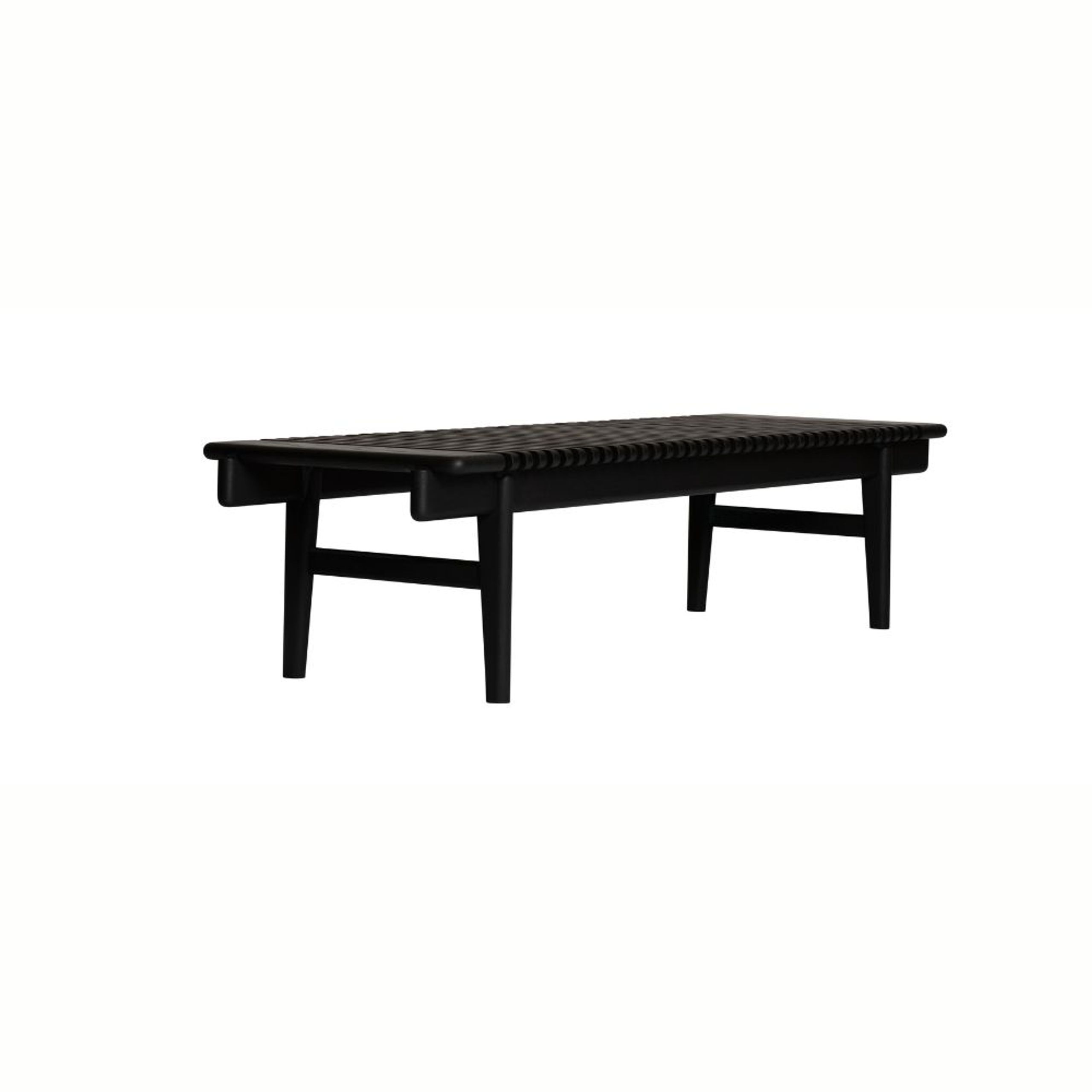 PP Møbler - Bænk - pp589 Bar Bench / By Hans J. Wegner - TannicTint Black Oak
