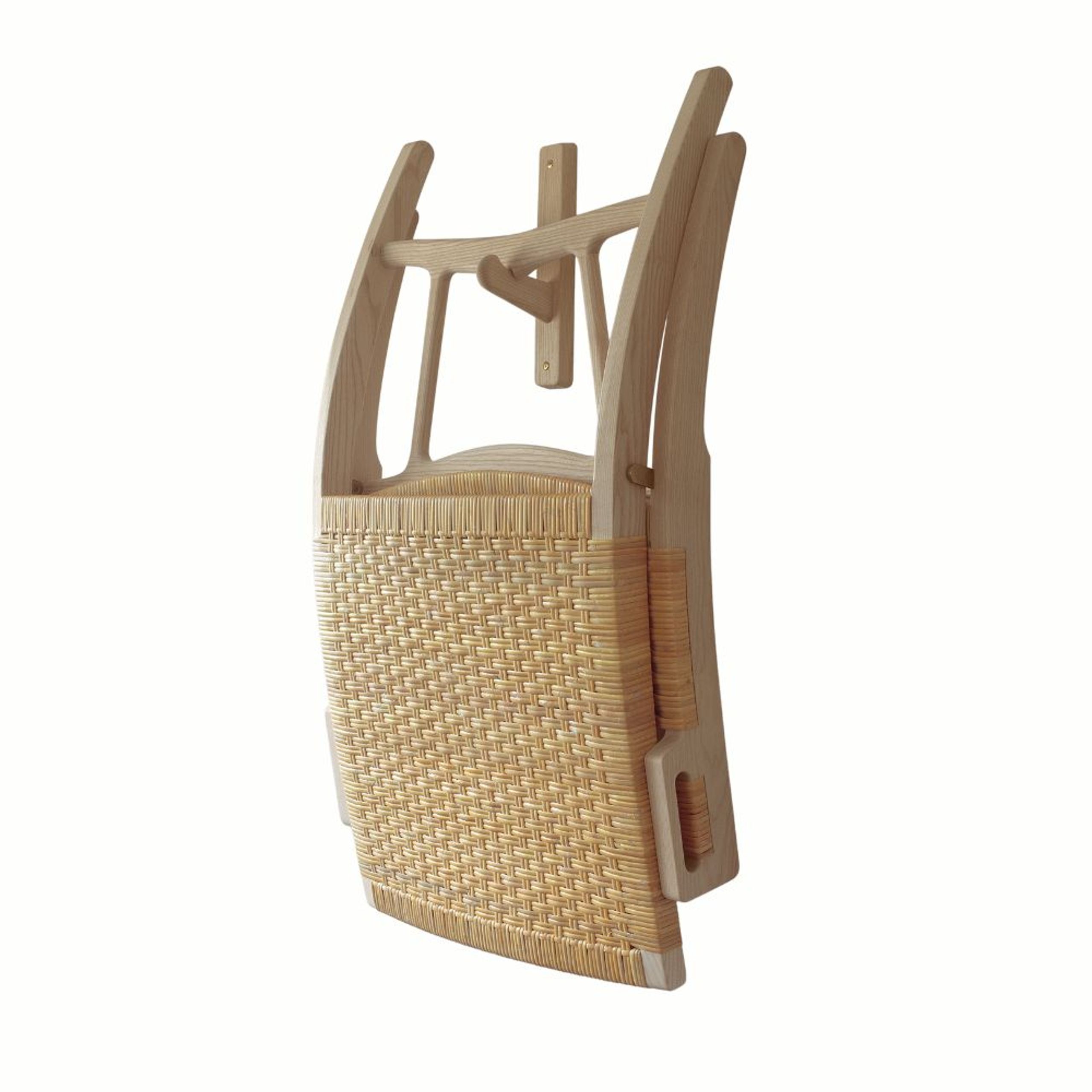 PP Møbler - Knager - Hook for pp512 Folding Chair / By Hans J. Wegner - Soaped Ash