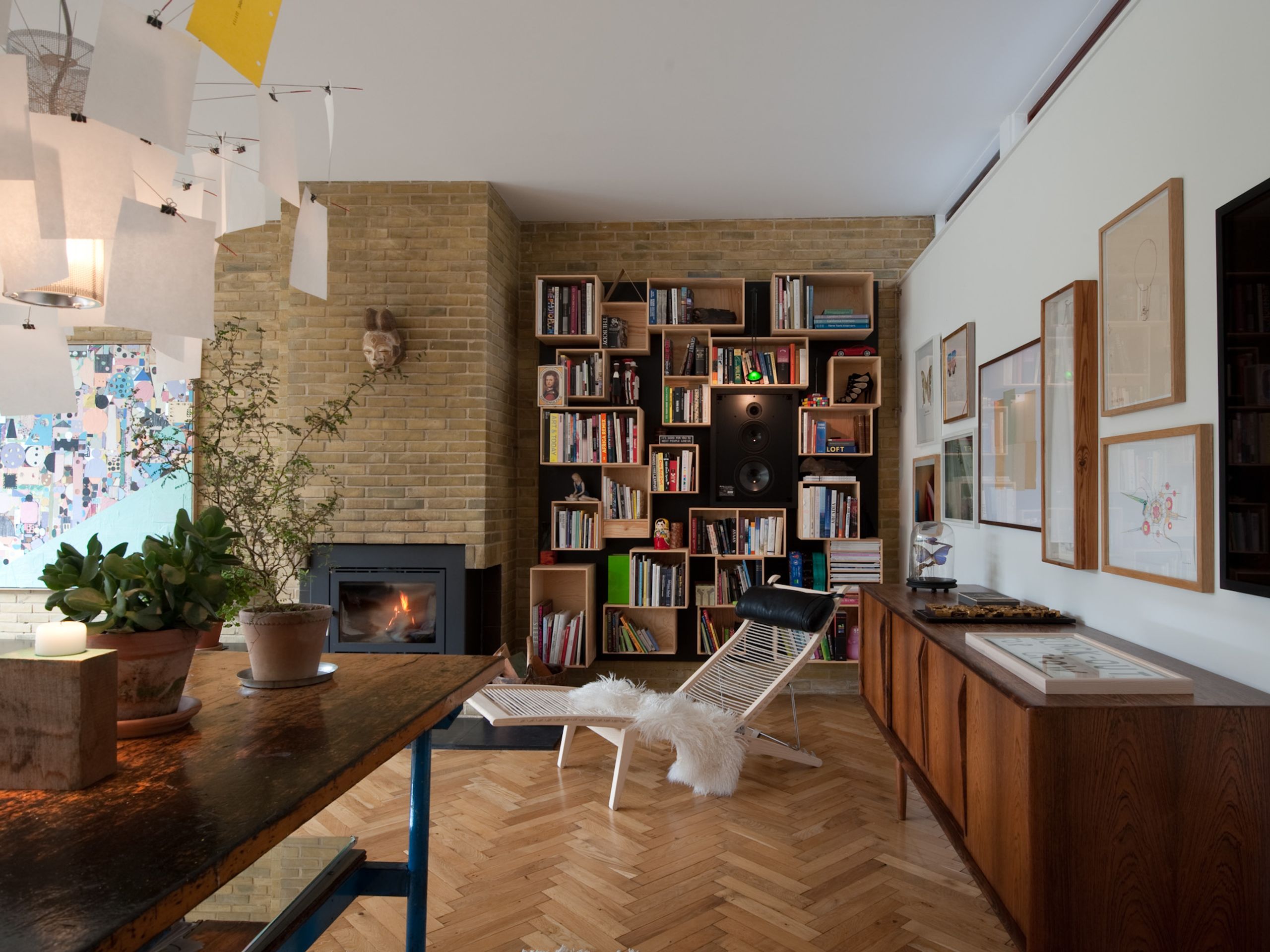 PP Møbler - Liegestuhl - pp524 Deck Chair / By Hans J. Wegner - Natural Flag Halyard / Standard Fabric / Soaped Oak