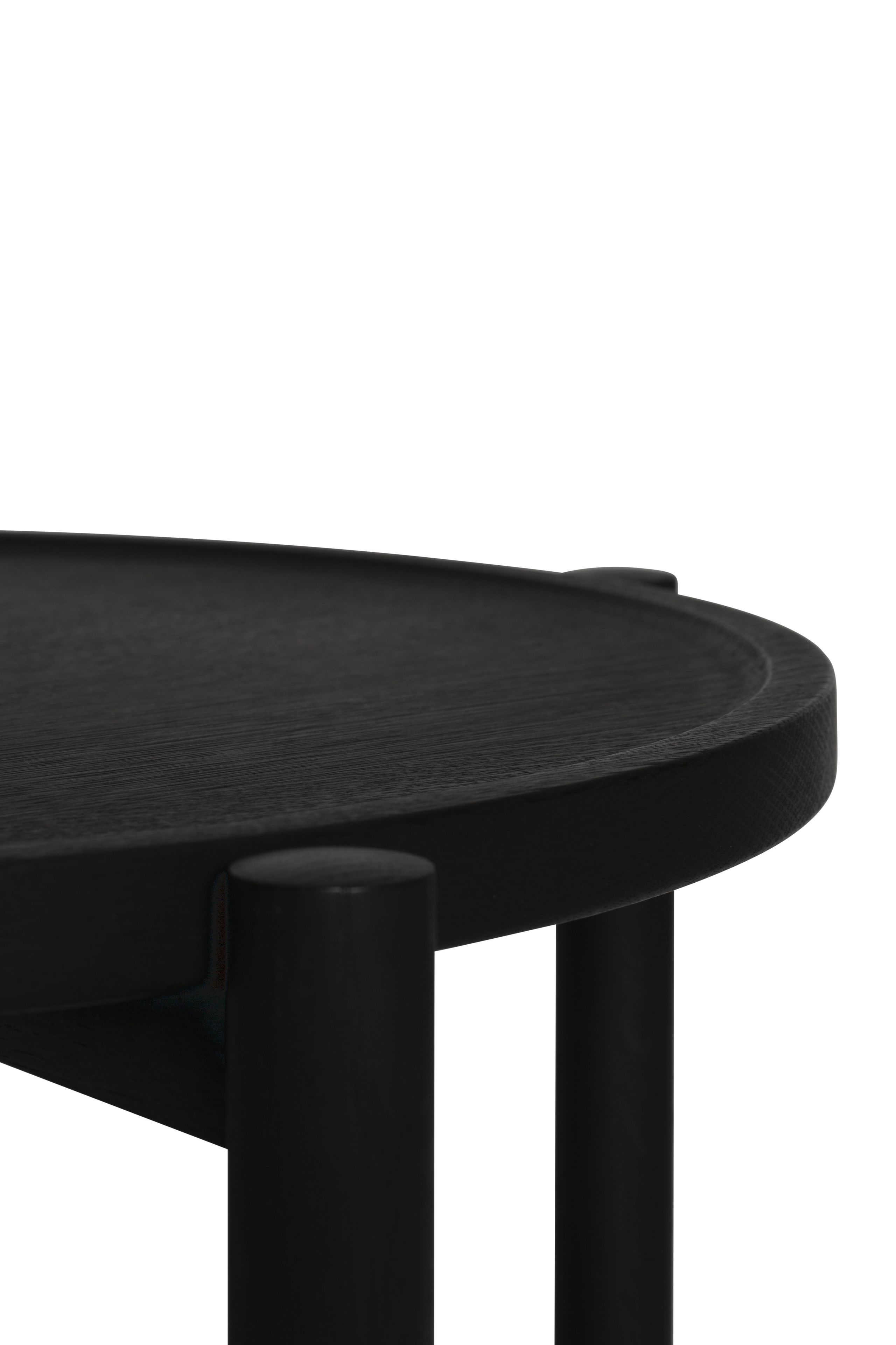 PP Møbler - Side table - pp35 Tray Table / By Hans J. Wegner - TannicTint Black Oak