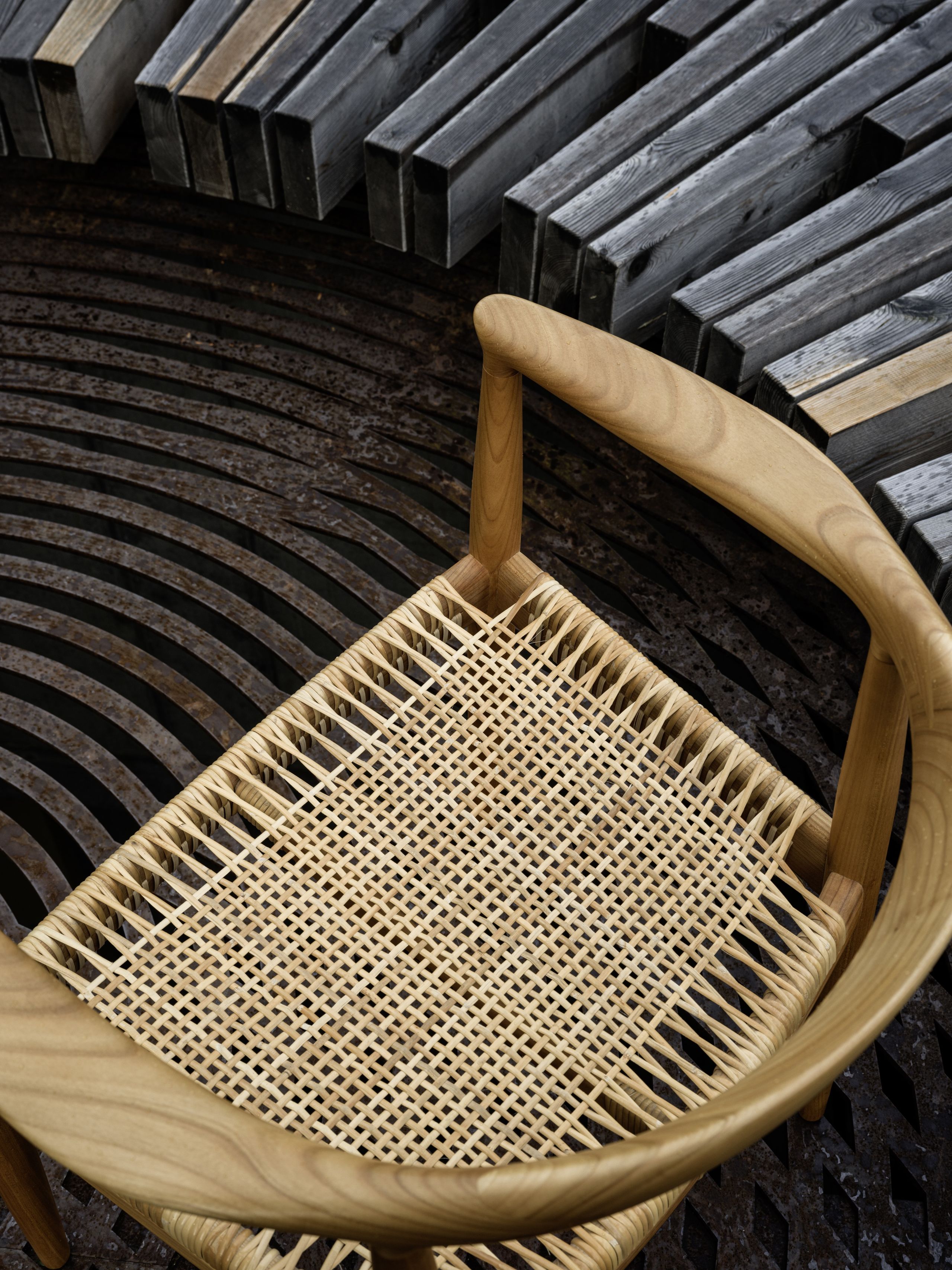 PP Møbler - Chaise à manger - pp501 Round Chair / By Hans J. Wegner - Soaped Ash