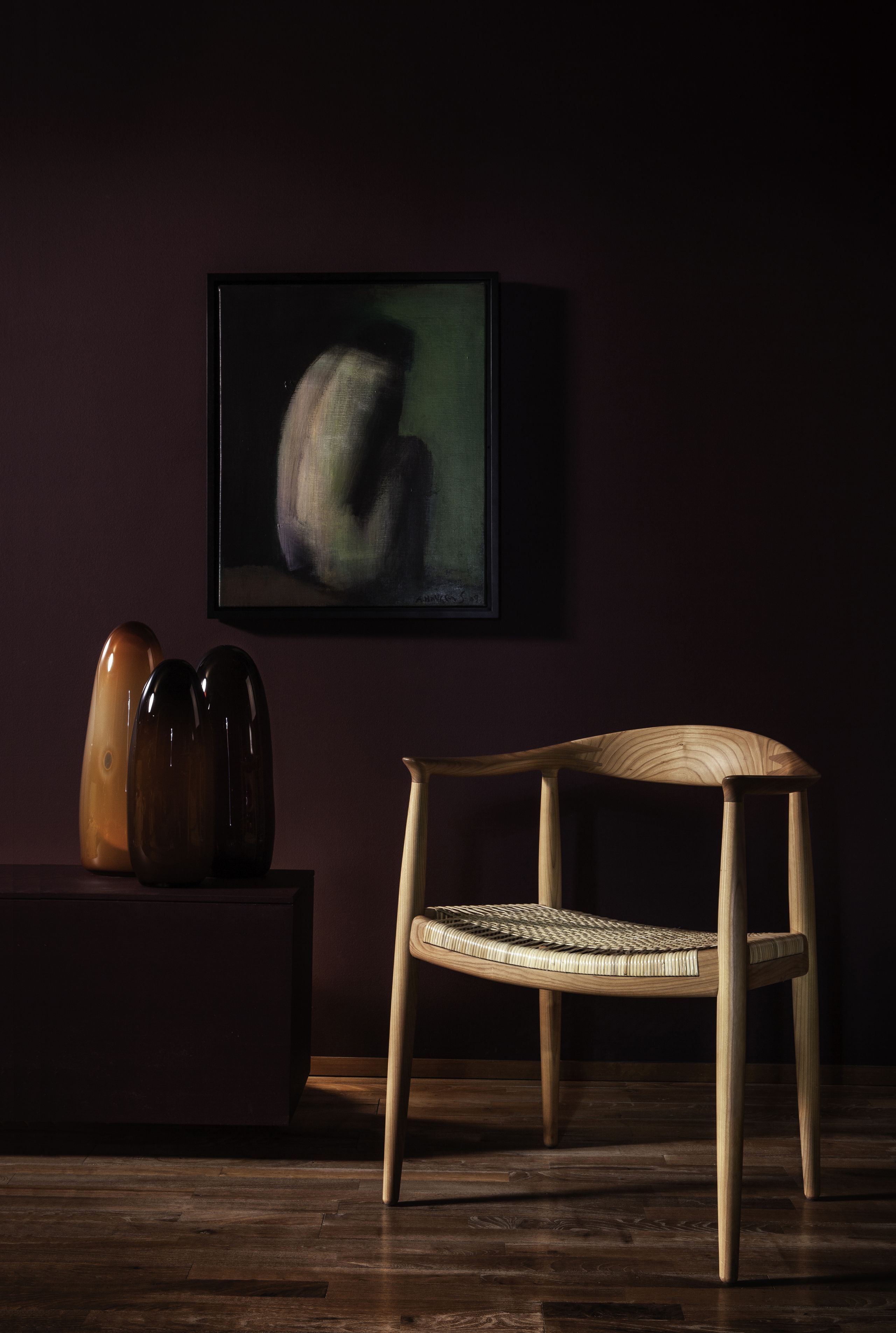 PP Møbler - Chaise à manger - pp501 Round Chair / By Hans J. Wegner - Soaped Ash