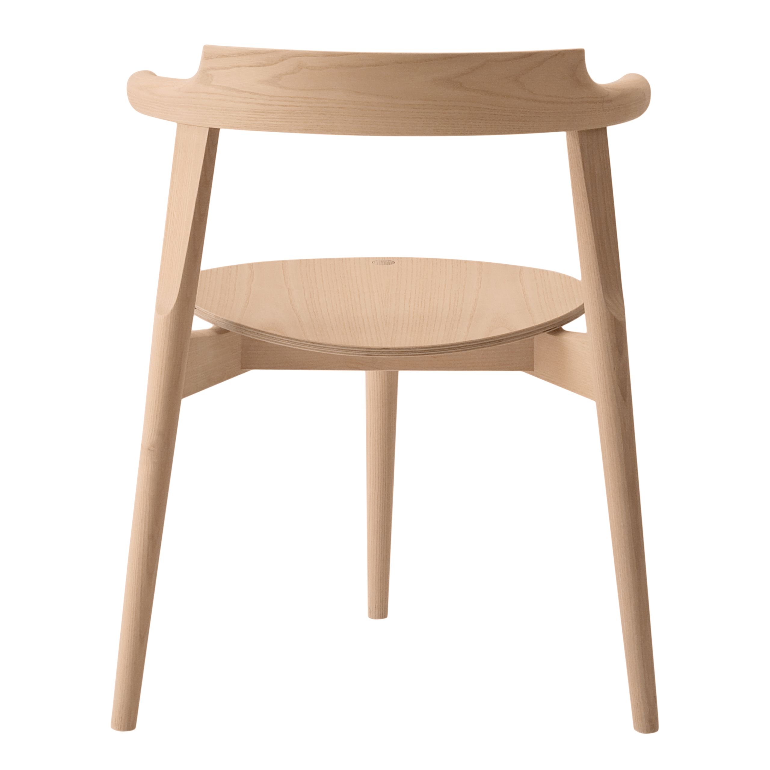 PP Møbler - Spisebordsstol - pp58/3 Tripod Chair / By Hans J. Wegner - Soaped Ash / Soaped Ash