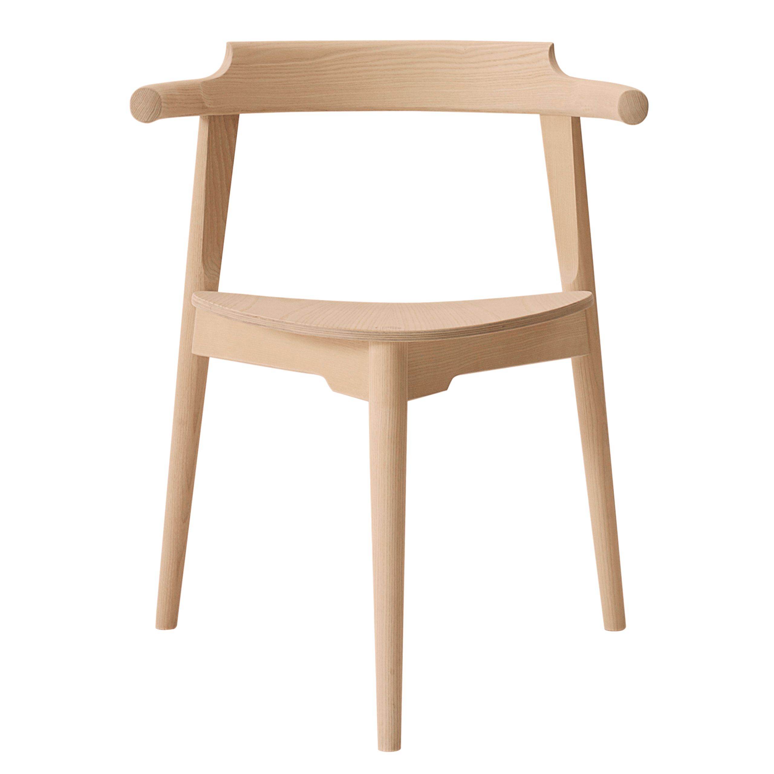 PP Møbler - Spisebordsstol - pp58/3 Tripod Chair / By Hans J. Wegner - Soaped Ash / Soaped Ash