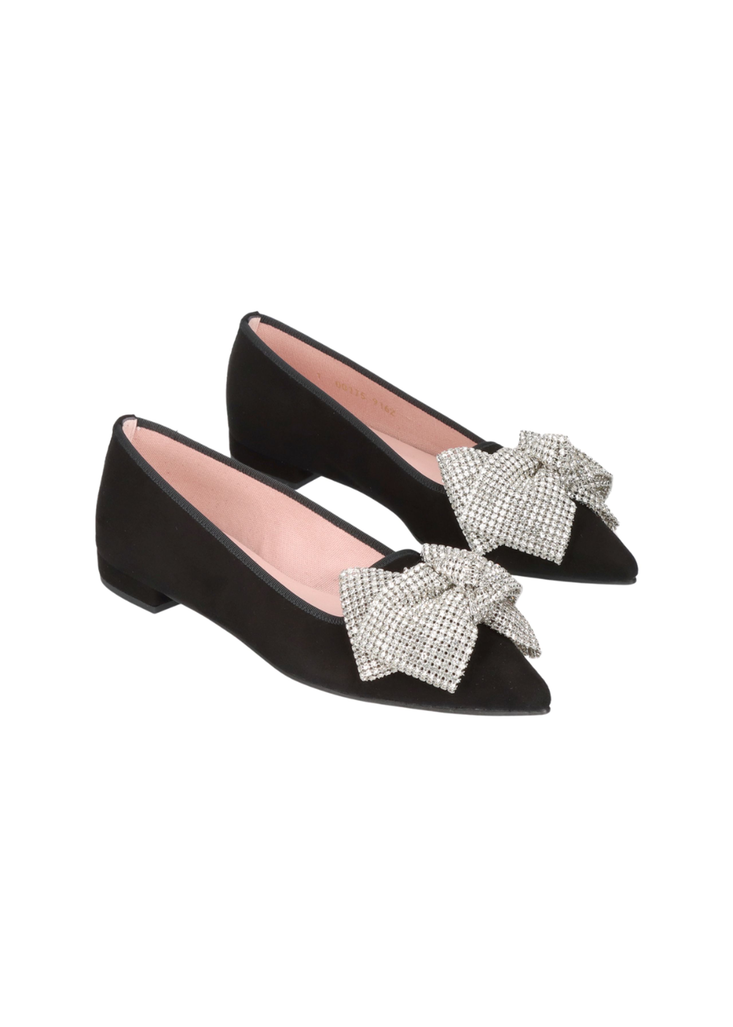 Pretty Ballerinas - Children's bench - Moa - Black w. Silver