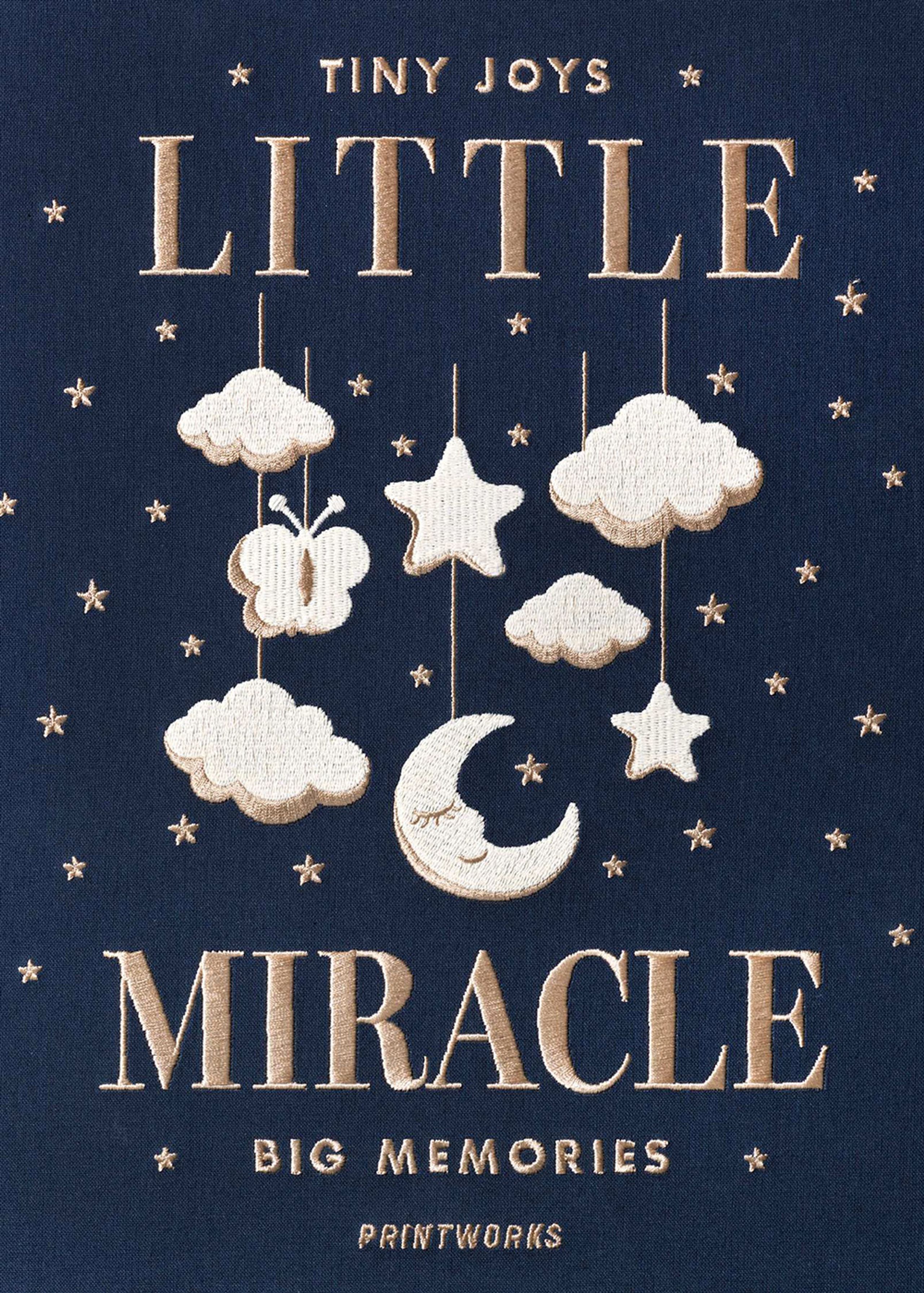 PRINTWORKS - Bog - Embroidered Photo Album - Little Miracle