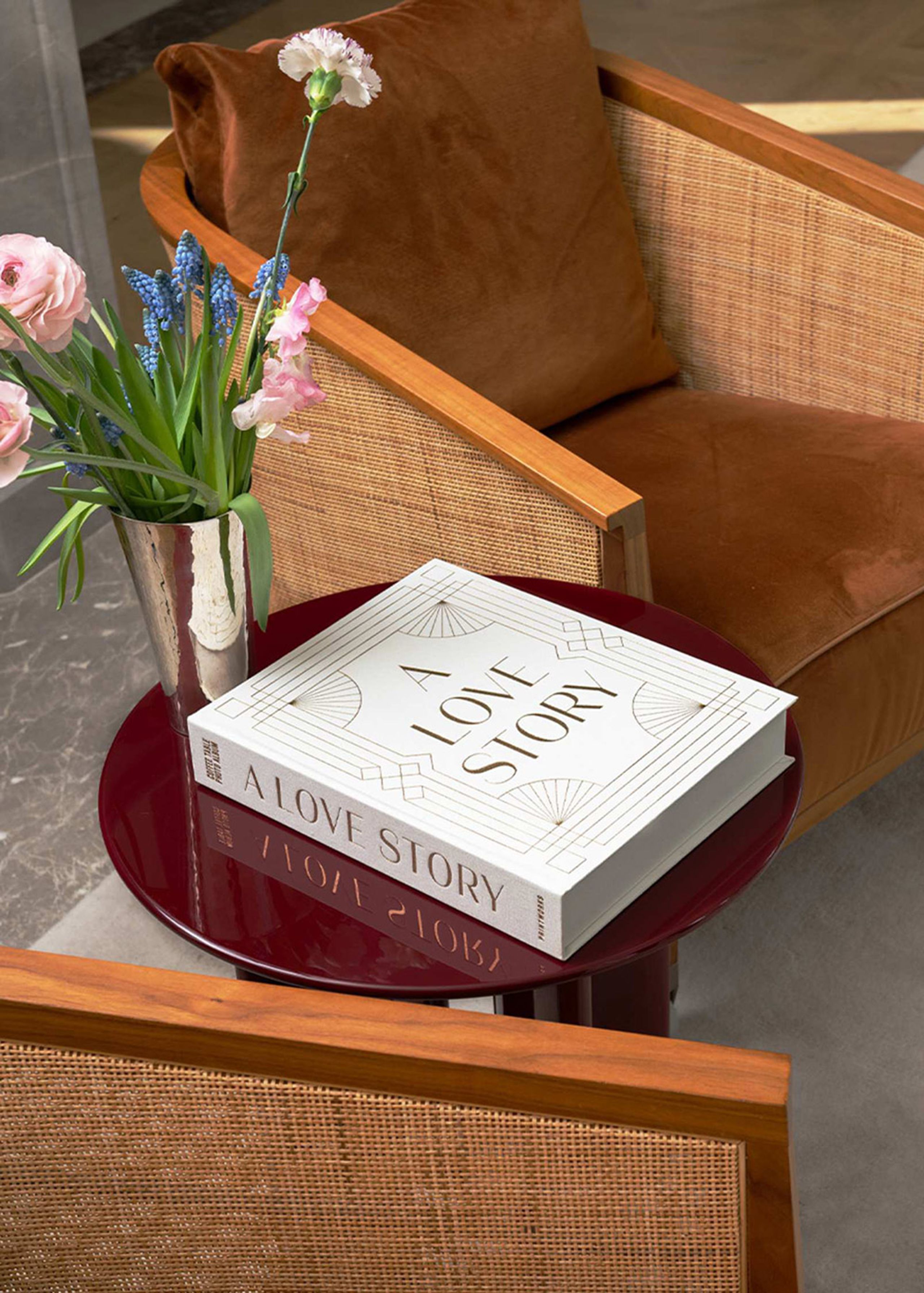 PRINTWORKS - Book - Wedding Album - A Love Story - White/Gold