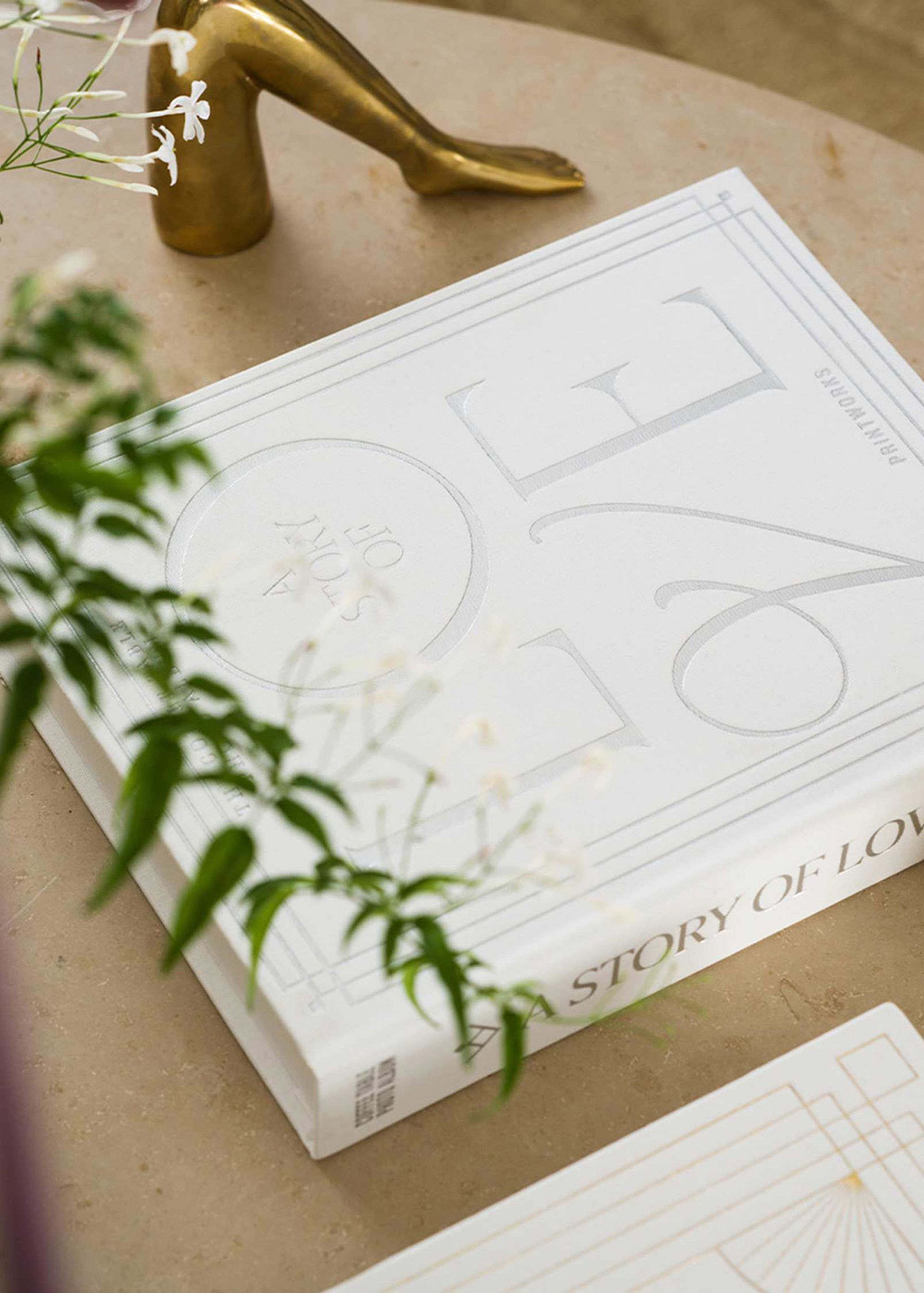 PRINTWORKS - Book - Wedding Album - A Love Story - White/Silver