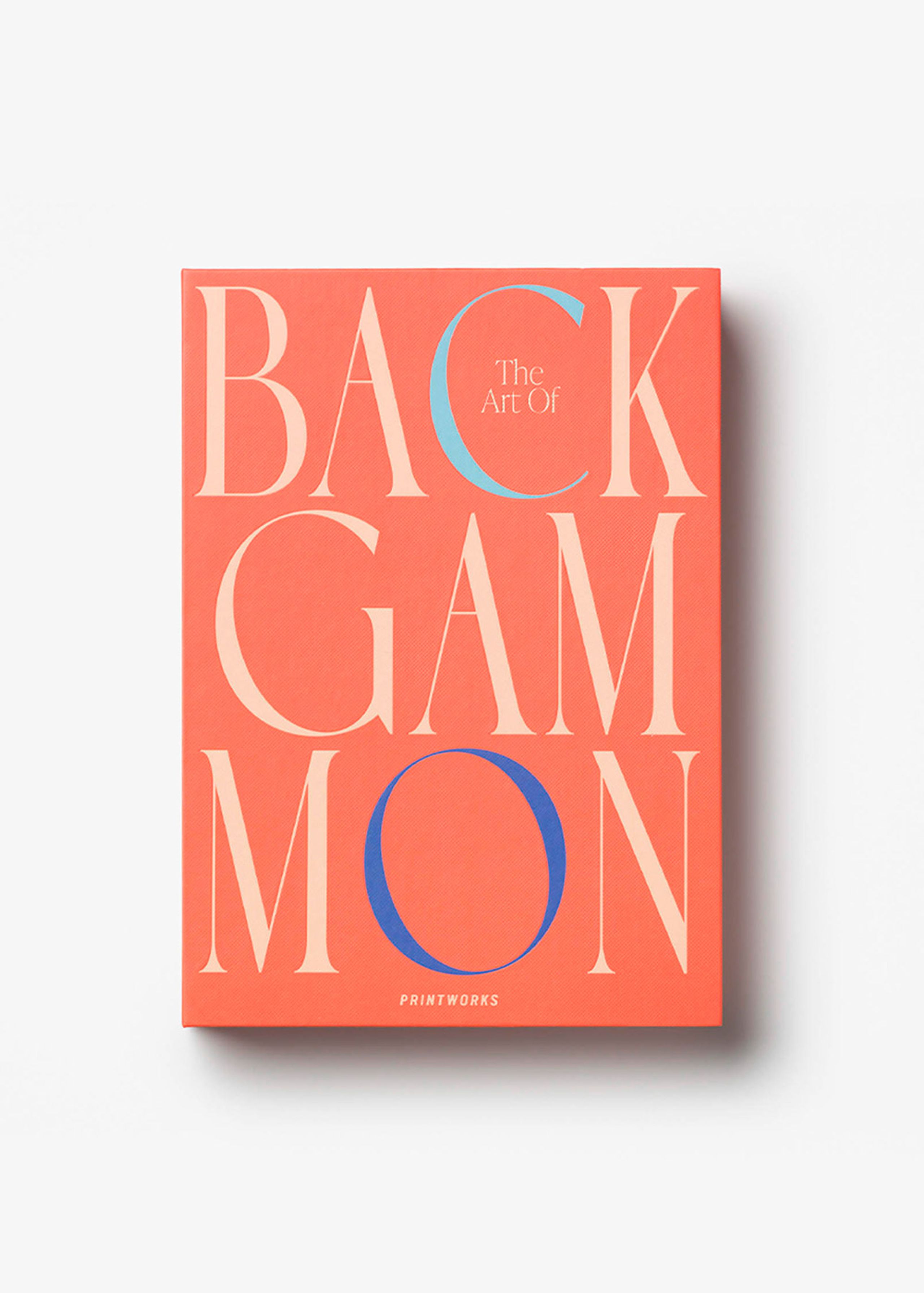 PRINTWORKS - Jouer - Classic - Art Of Backgammon - Red Multi