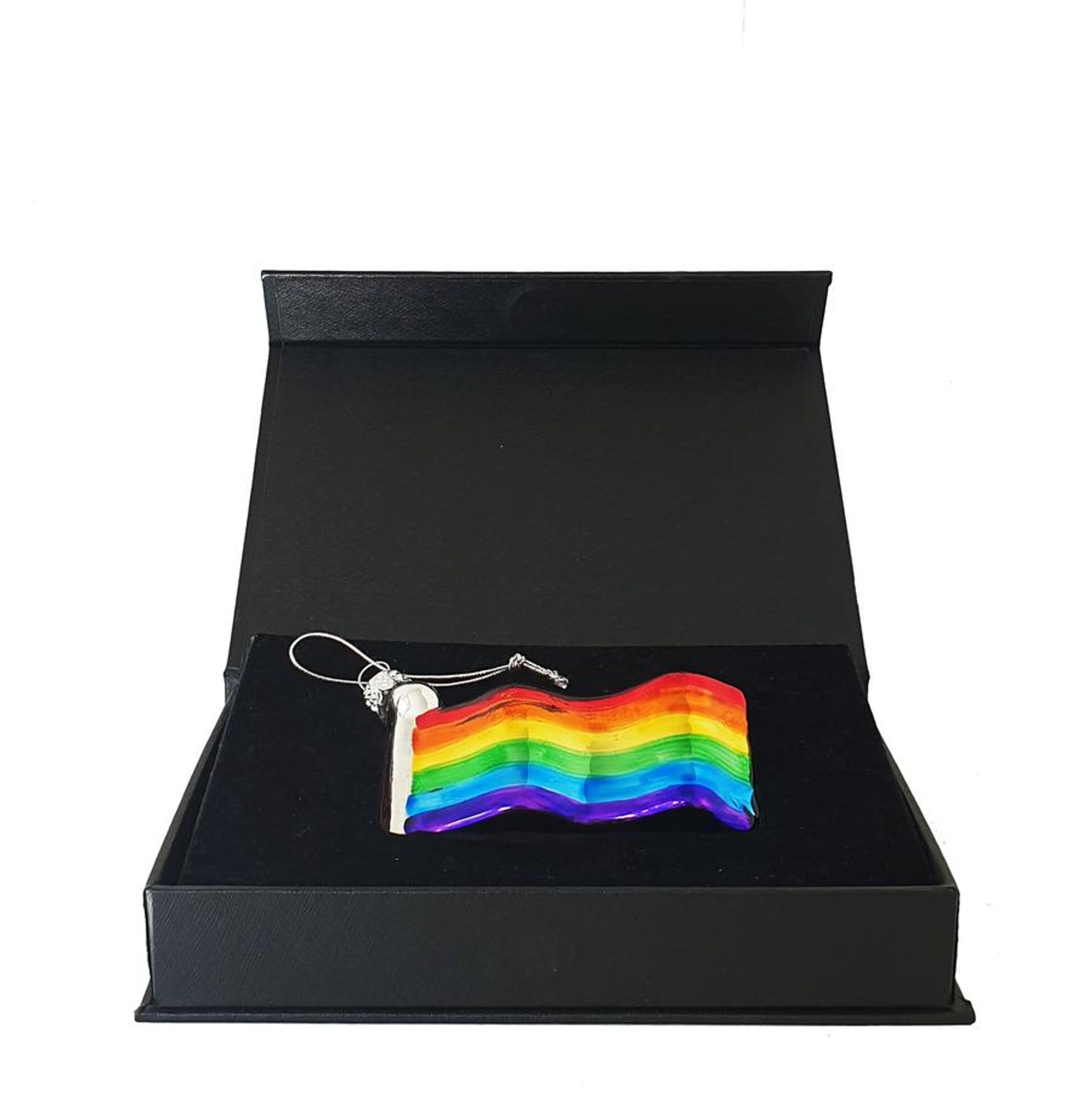 Proud Christmas - Christmas Ornaments - Proud Christmas - Small Rainbow flag