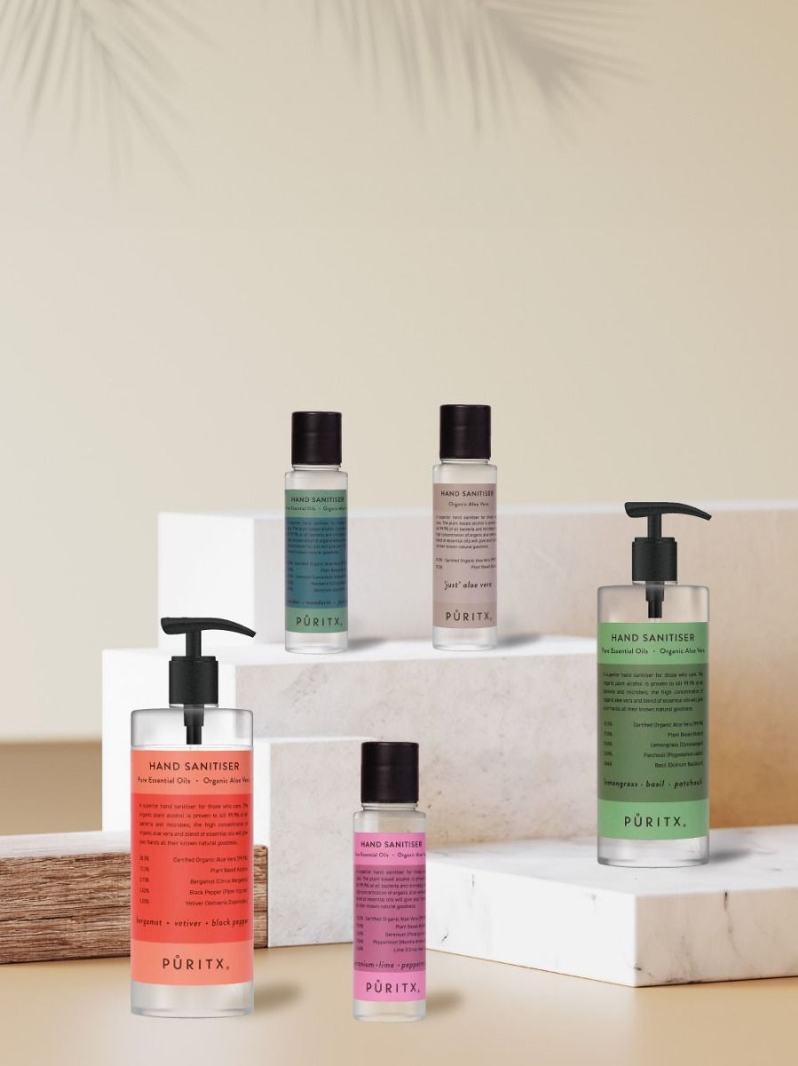 Püritx - Handsprit - Hand Sanitiser - Manuka / Cedar / Grapefruit - 60 ml