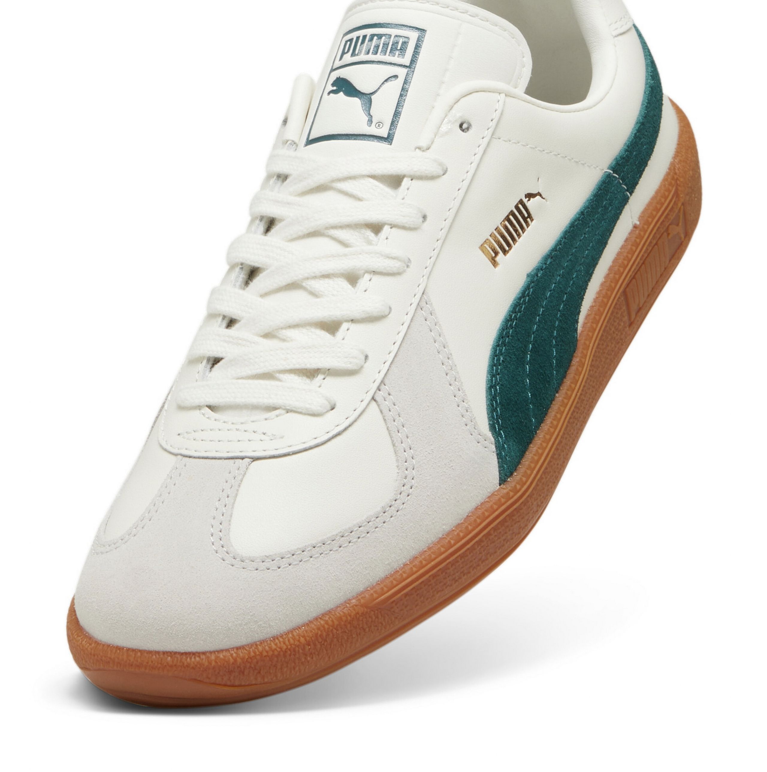PUMA - Tenisky - Army Trainer - Warm White/Dark Myrtle