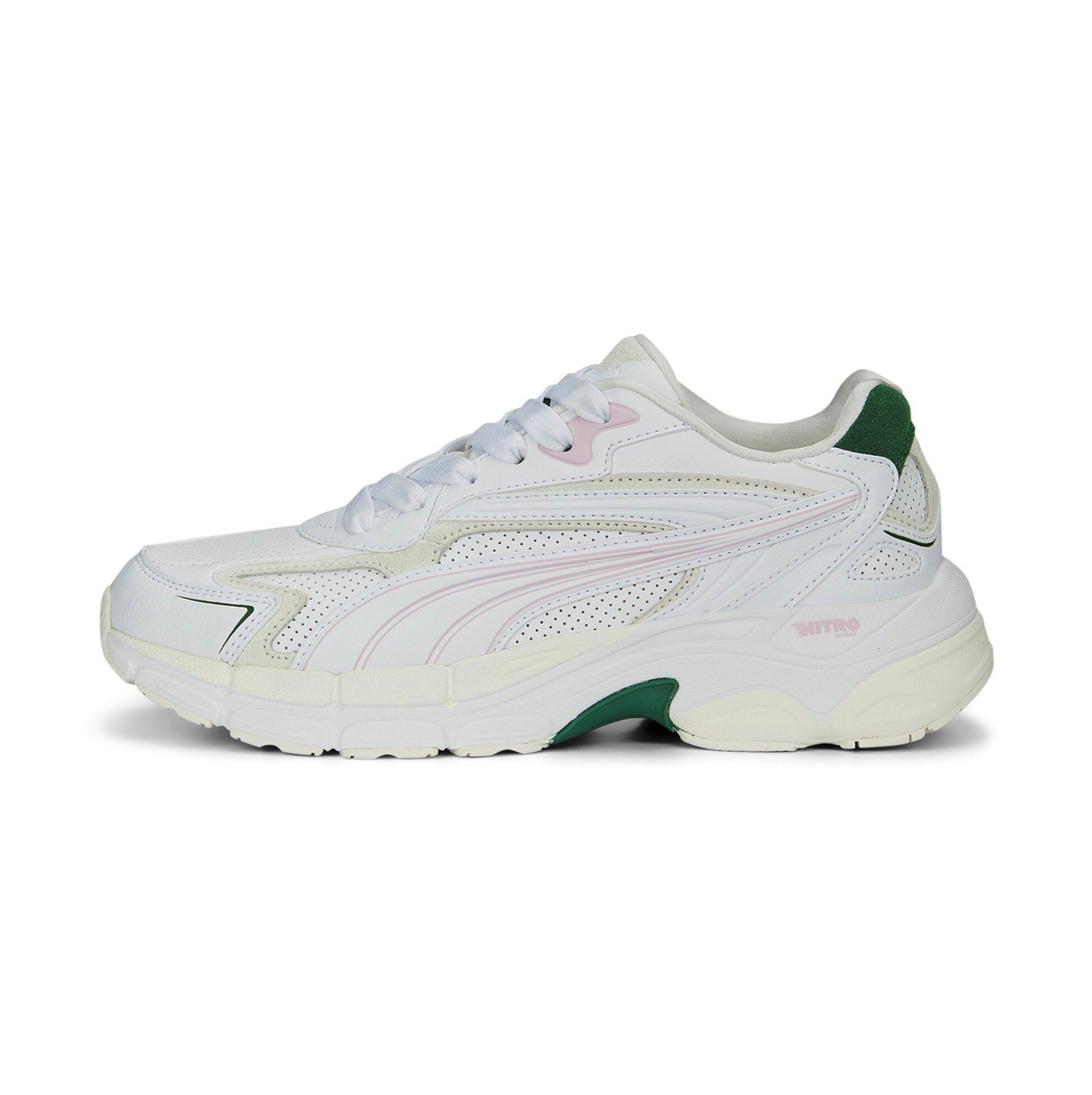 PUMA - Sneakers - Teveris Nitro Preppy Wn's - White/Green/Pink